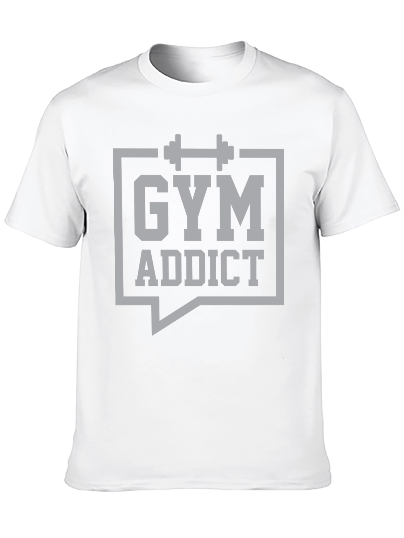 Gym Addict Graphic Tee - Workout Motivation