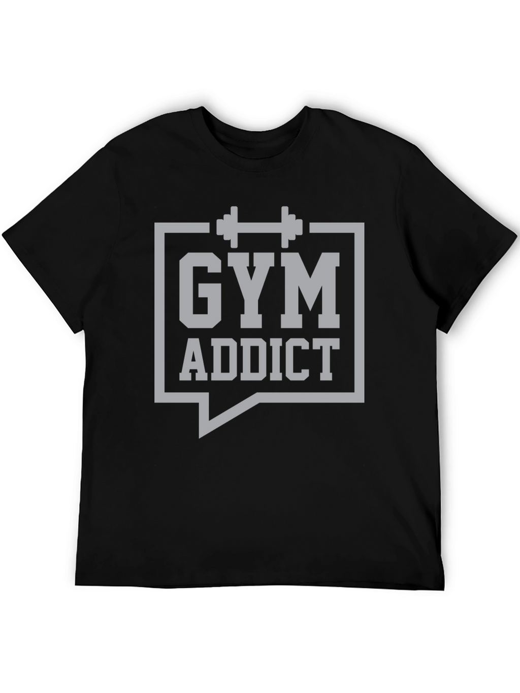 Gym Addict Graphic Tee - Workout Motivation