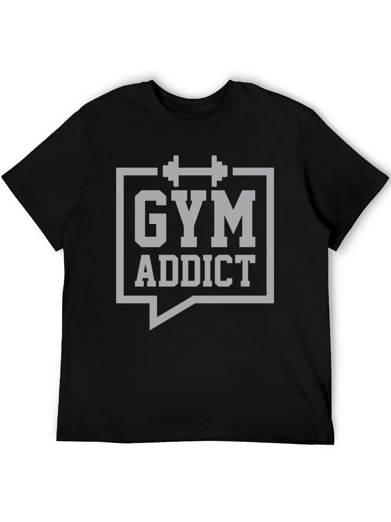 Gym Addict Graphic Tee - Workout Motivation
