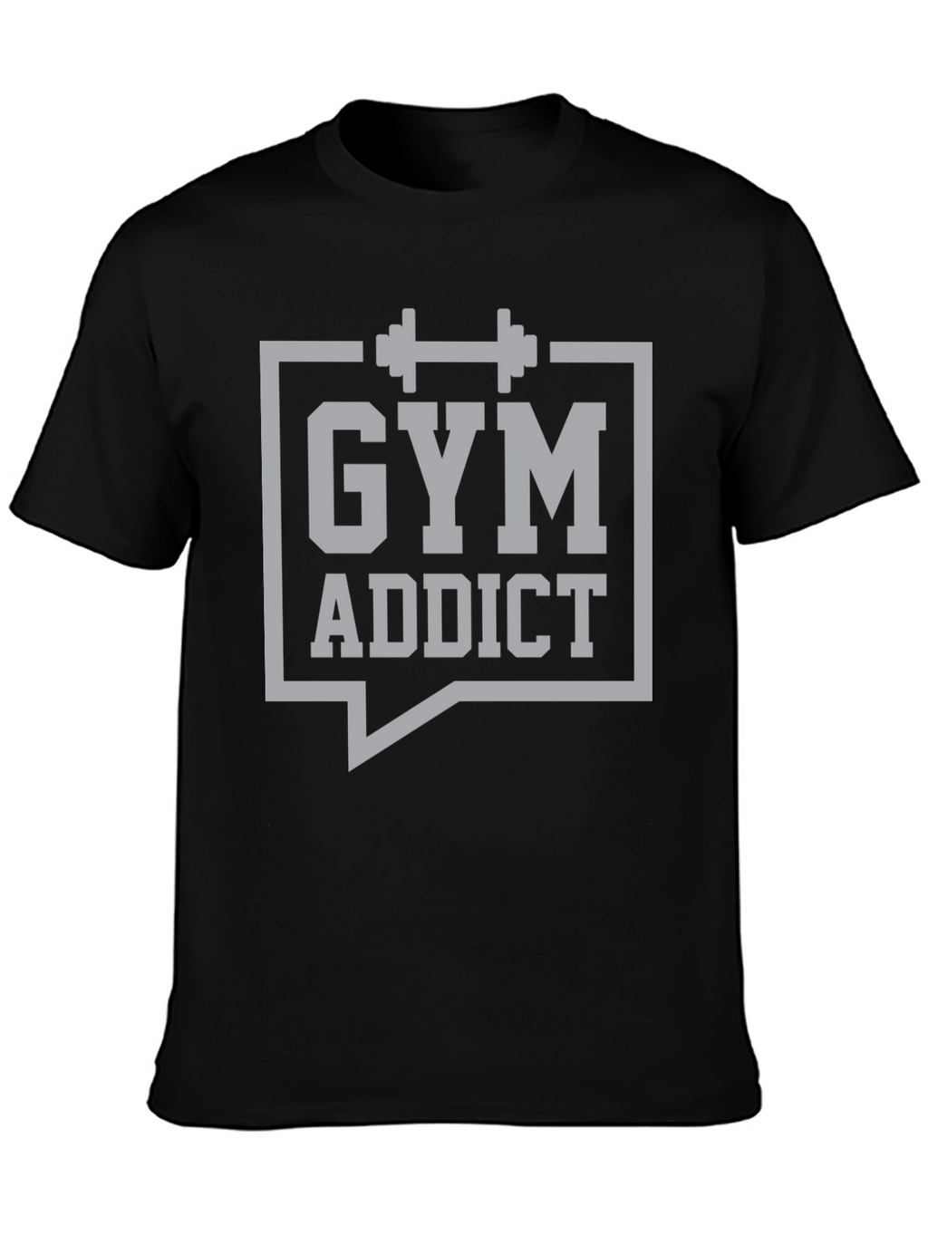 Gym Addict Graphic Tee - Workout Motivation