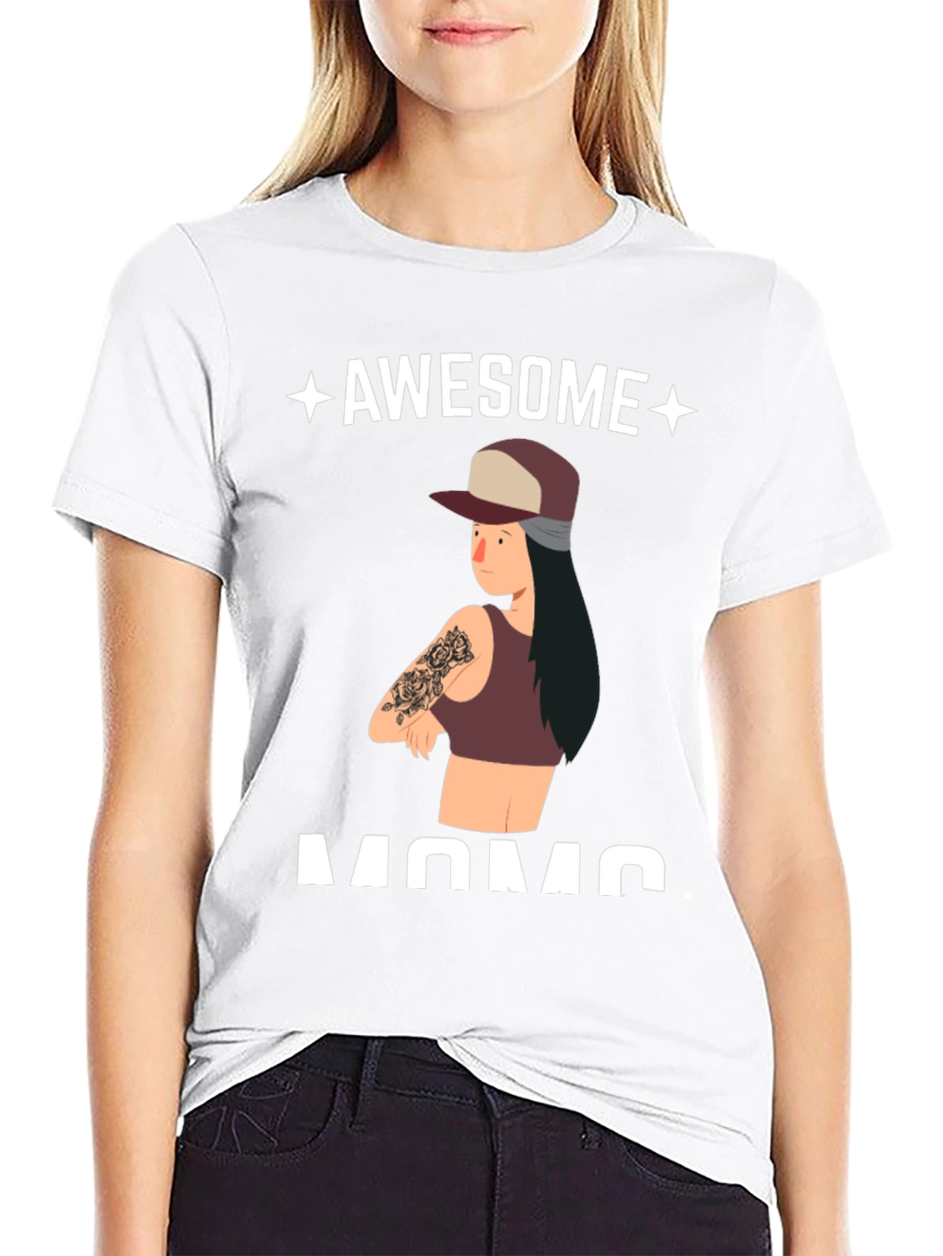 Awesome Mom Graphic T-Shirt - Unisex