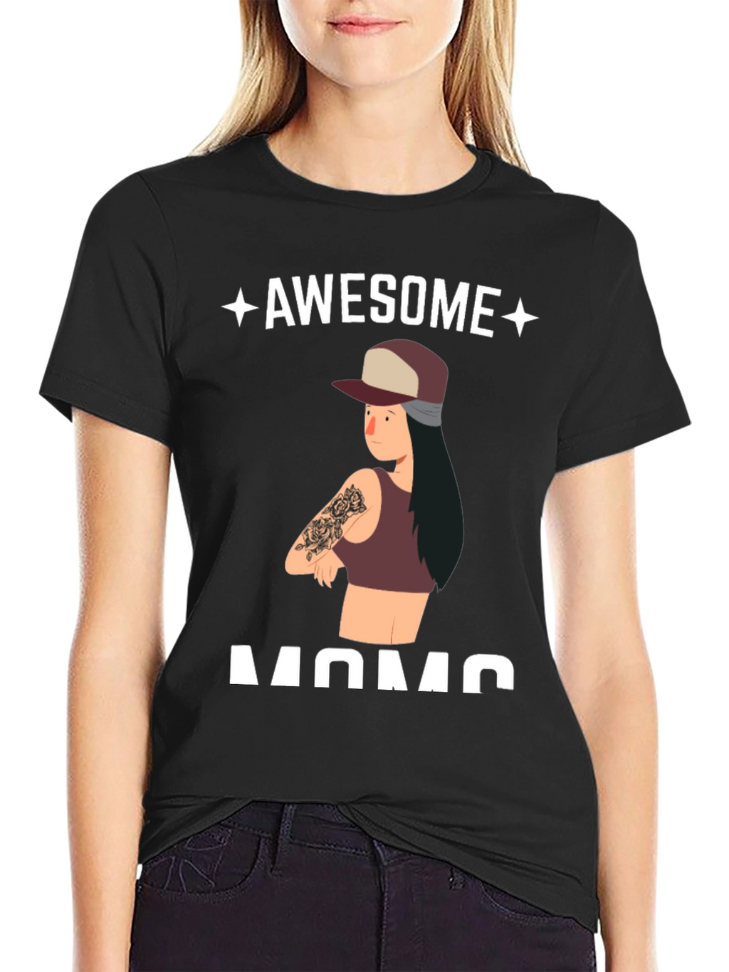 Awesome Mom Graphic T-Shirt - Unisex