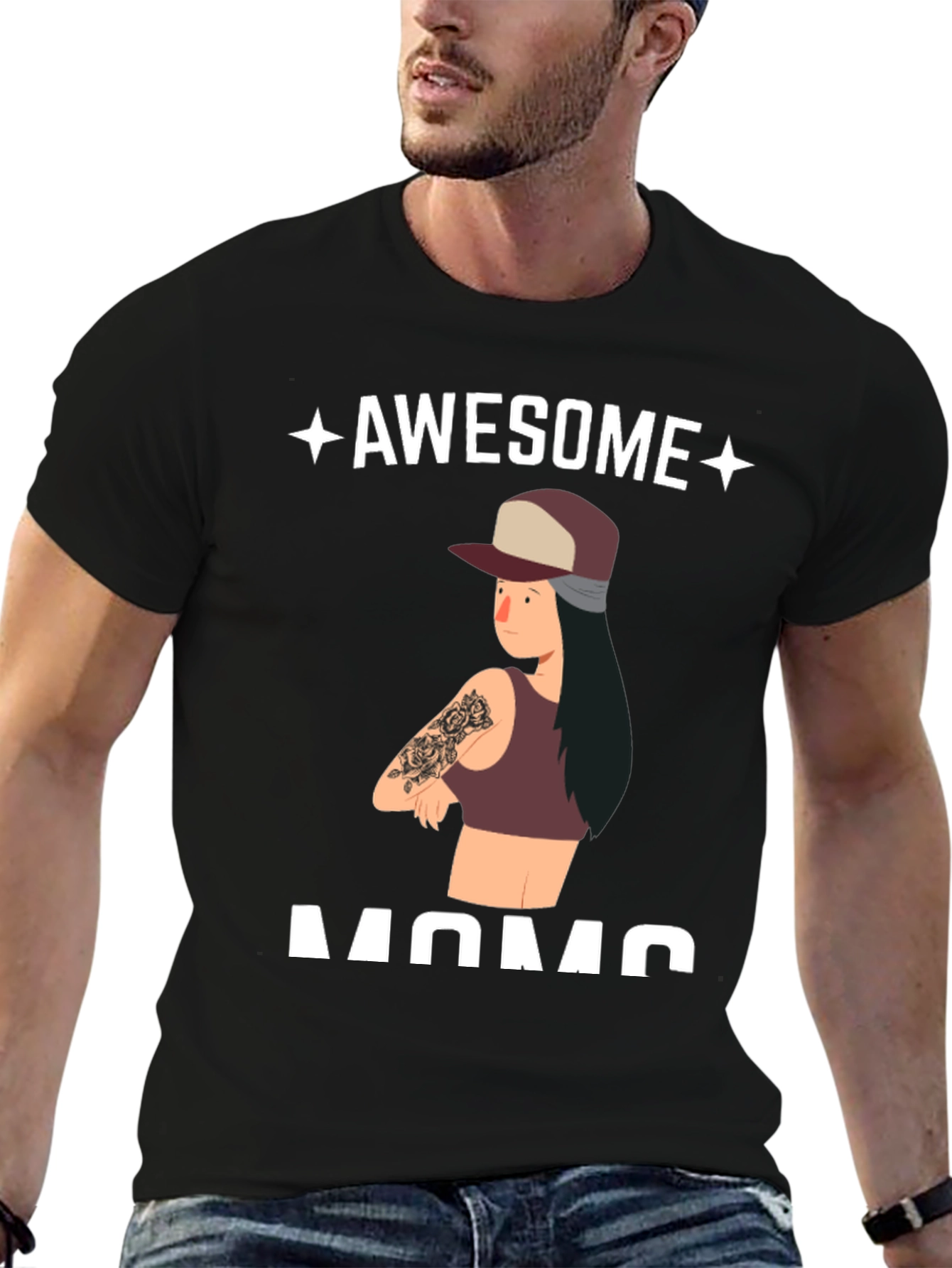 Awesome Mom Graphic T-Shirt - Unisex