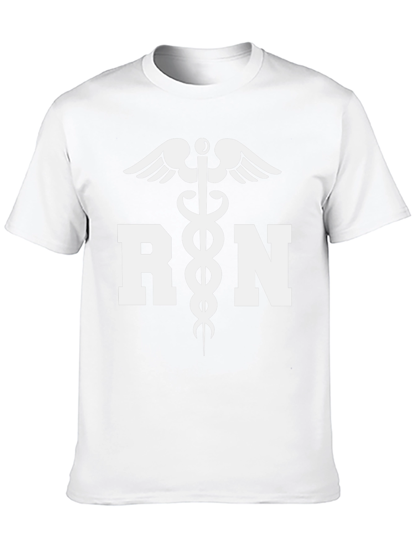 RN Caduceus Graphic T-Shirt - Black