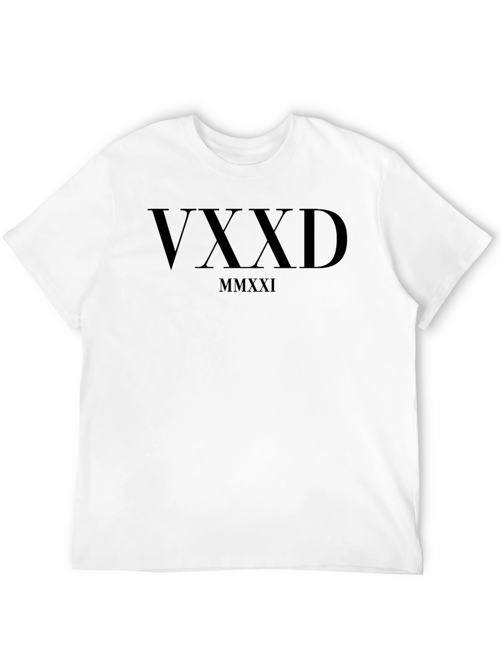VXXD MMXXI Black Graphic Tee