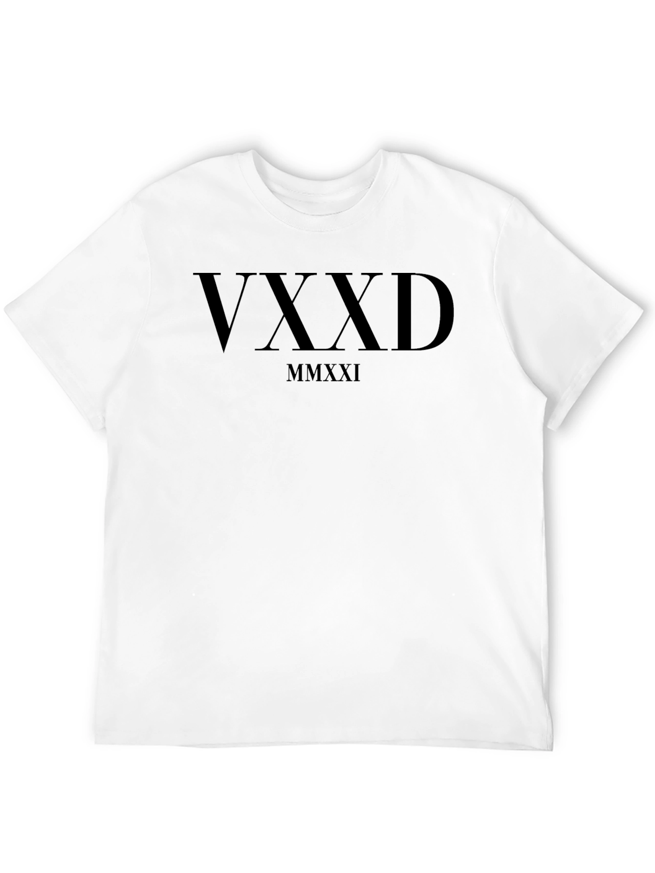 VXXD MMXXI Black Graphic Tee