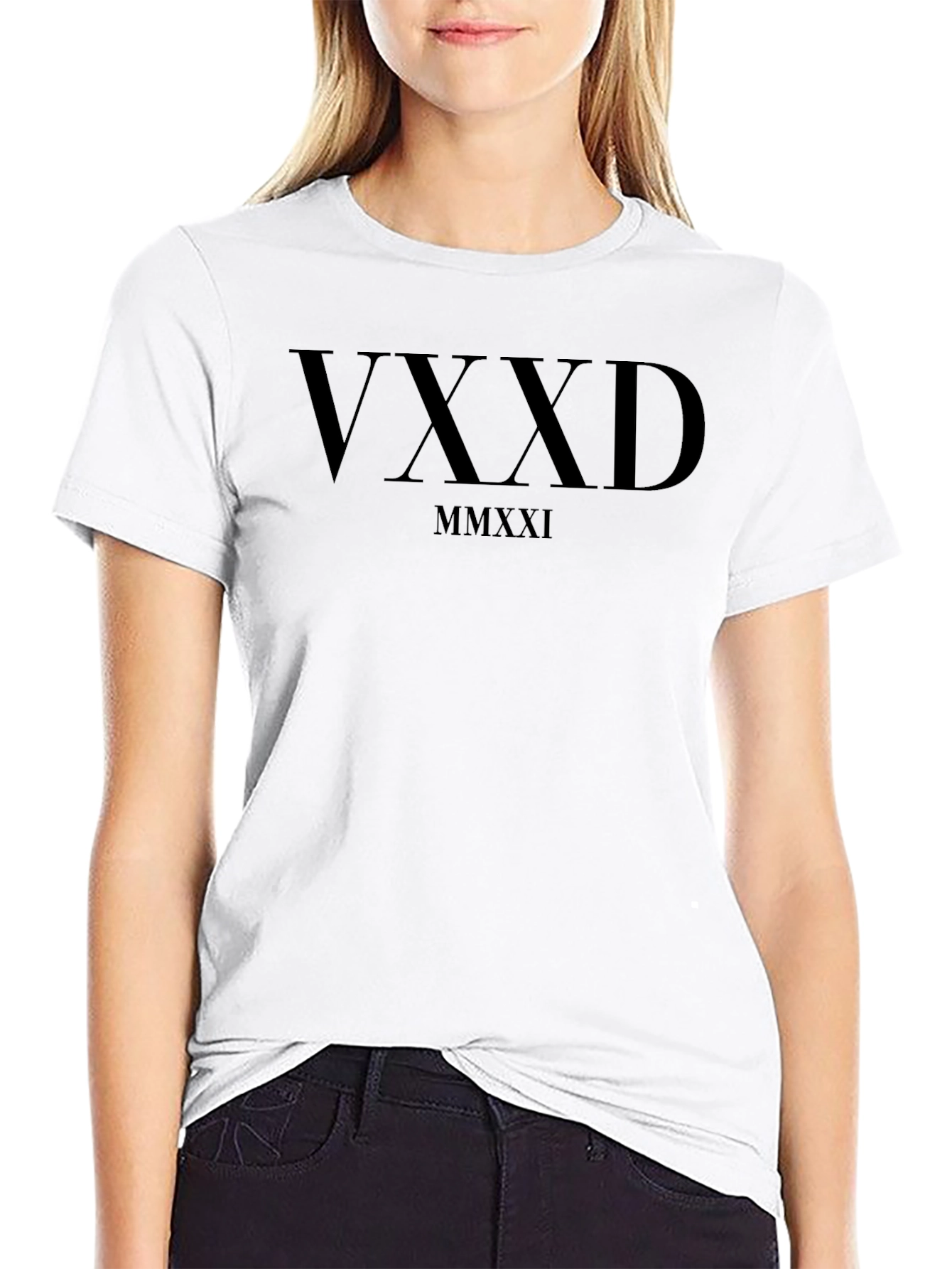 VXXD MMXXI Black Graphic Tee