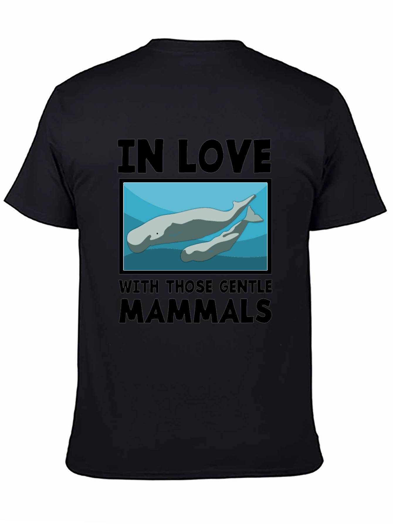 Gentle Mammals T-Shirt:  In Love with Manatees
