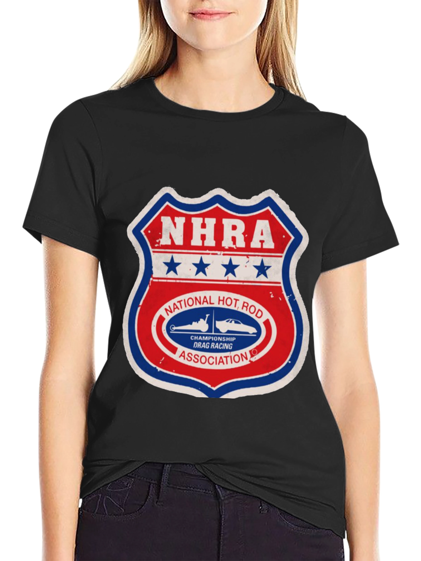 NHRA Hot Rod Drag Racing Graphic T-Shirt