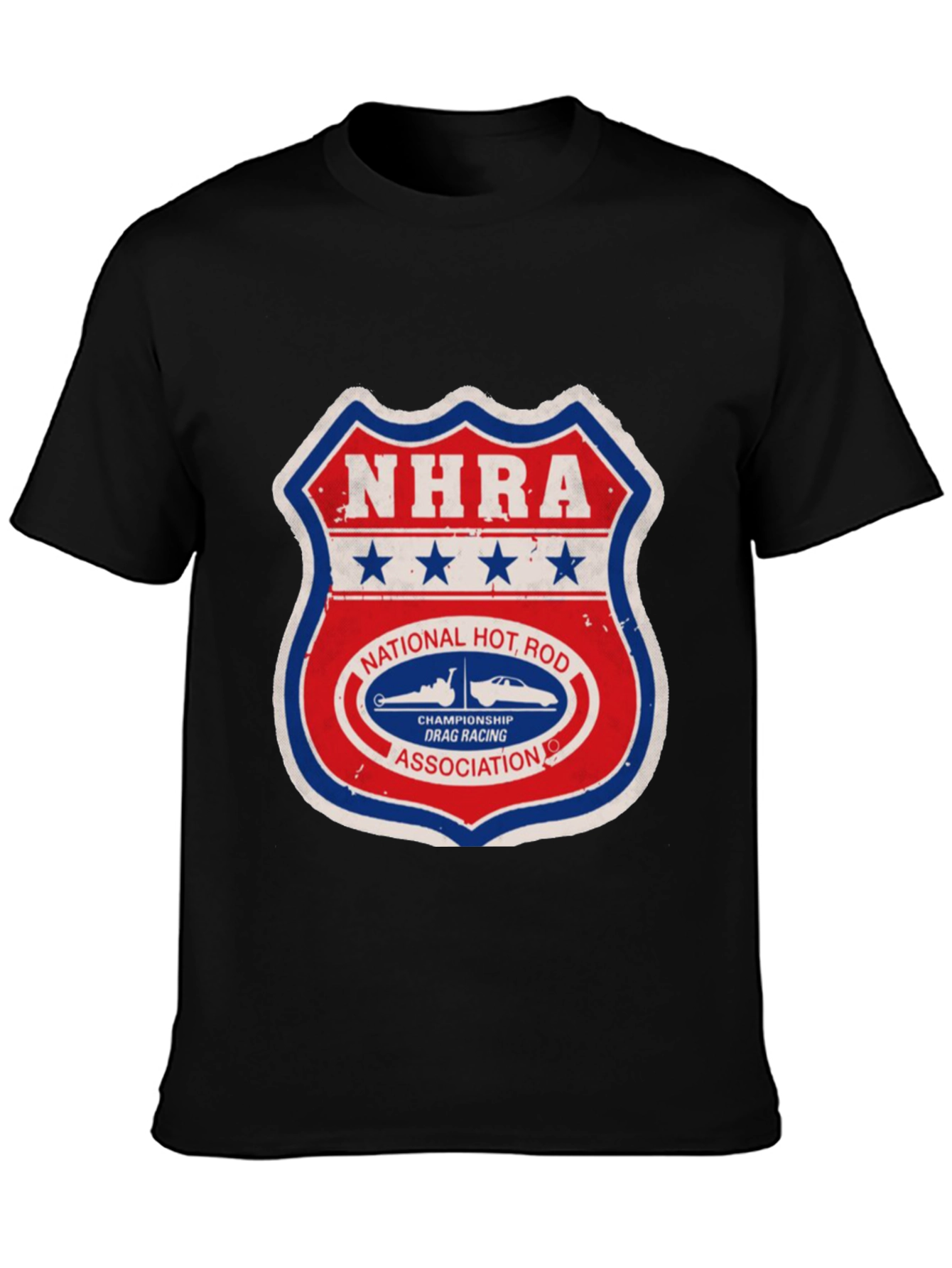 NHRA Hot Rod Drag Racing Graphic T-Shirt