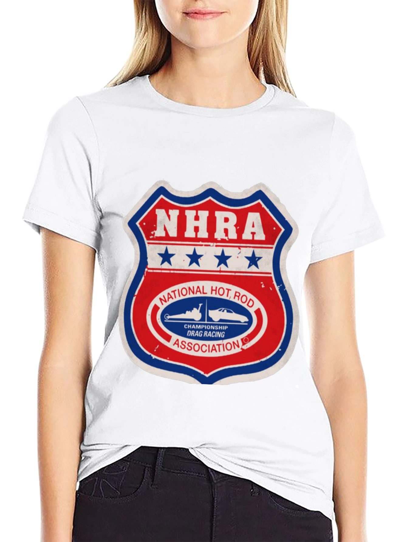 NHRA Hot Rod Drag Racing Graphic T-Shirt