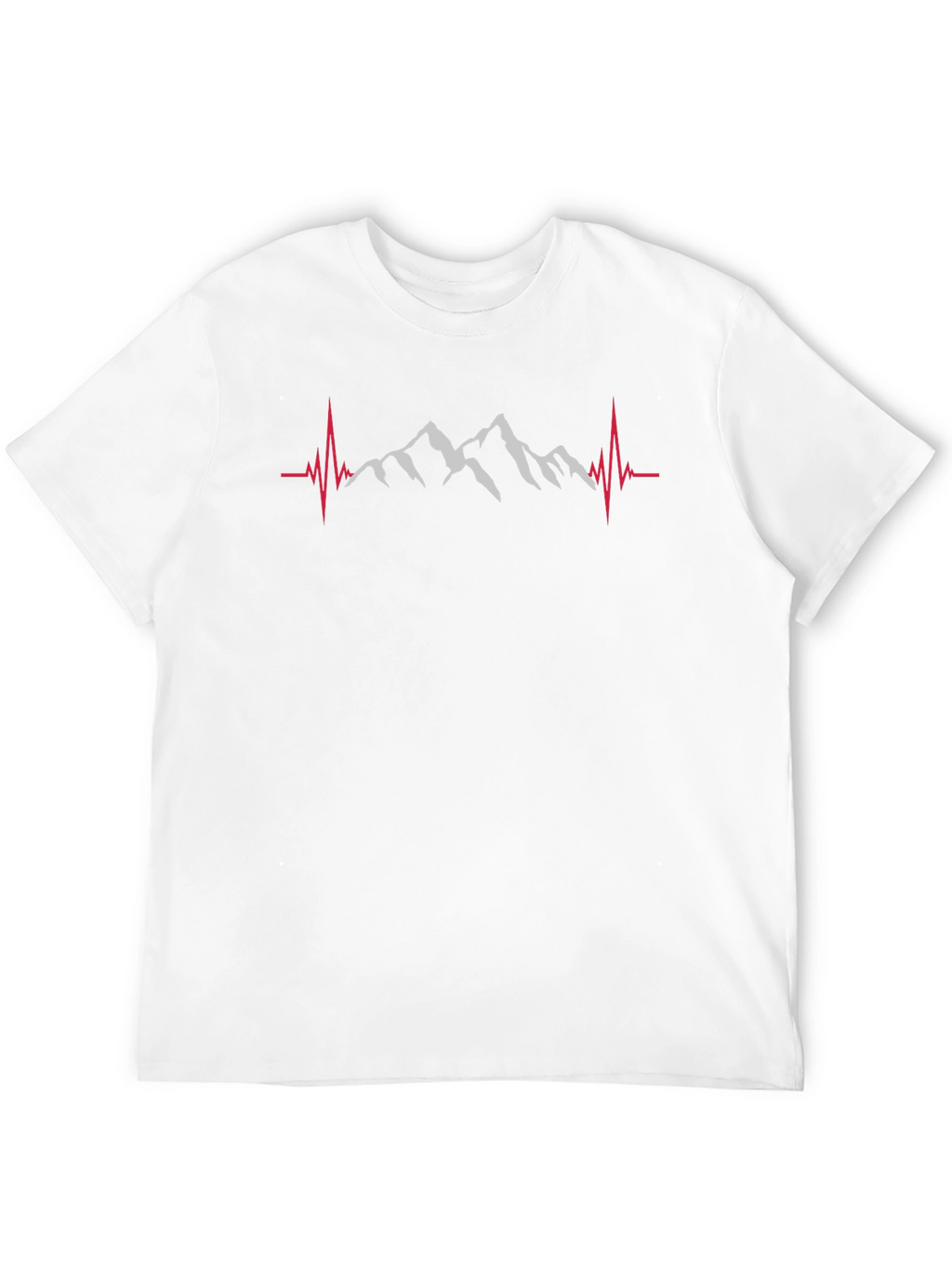 Mountain Heartbeat Graphic Tee - Adventure Awaits