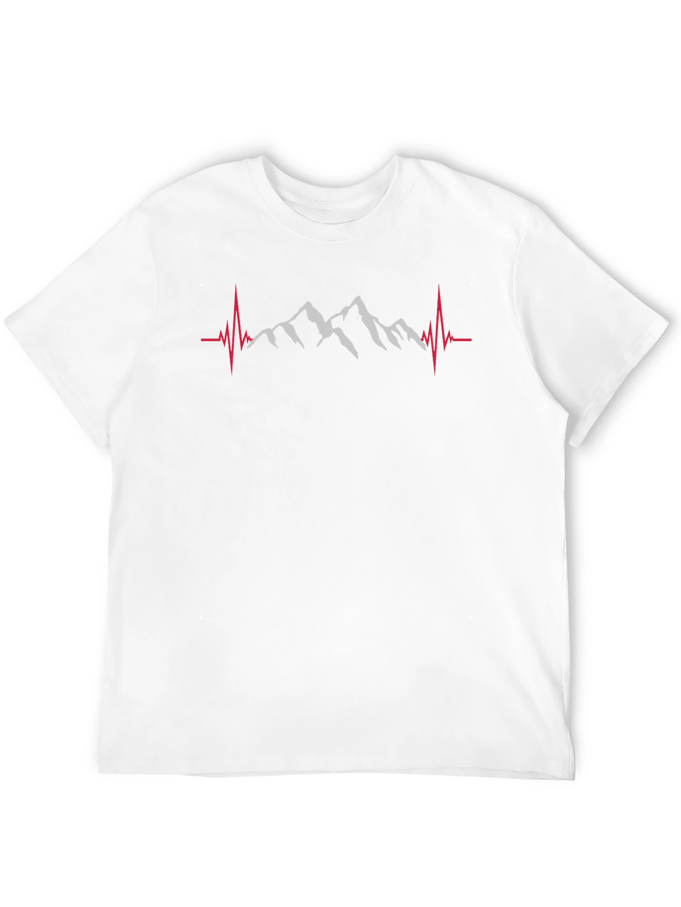 Mountain Heartbeat Graphic Tee - Adventure Awaits