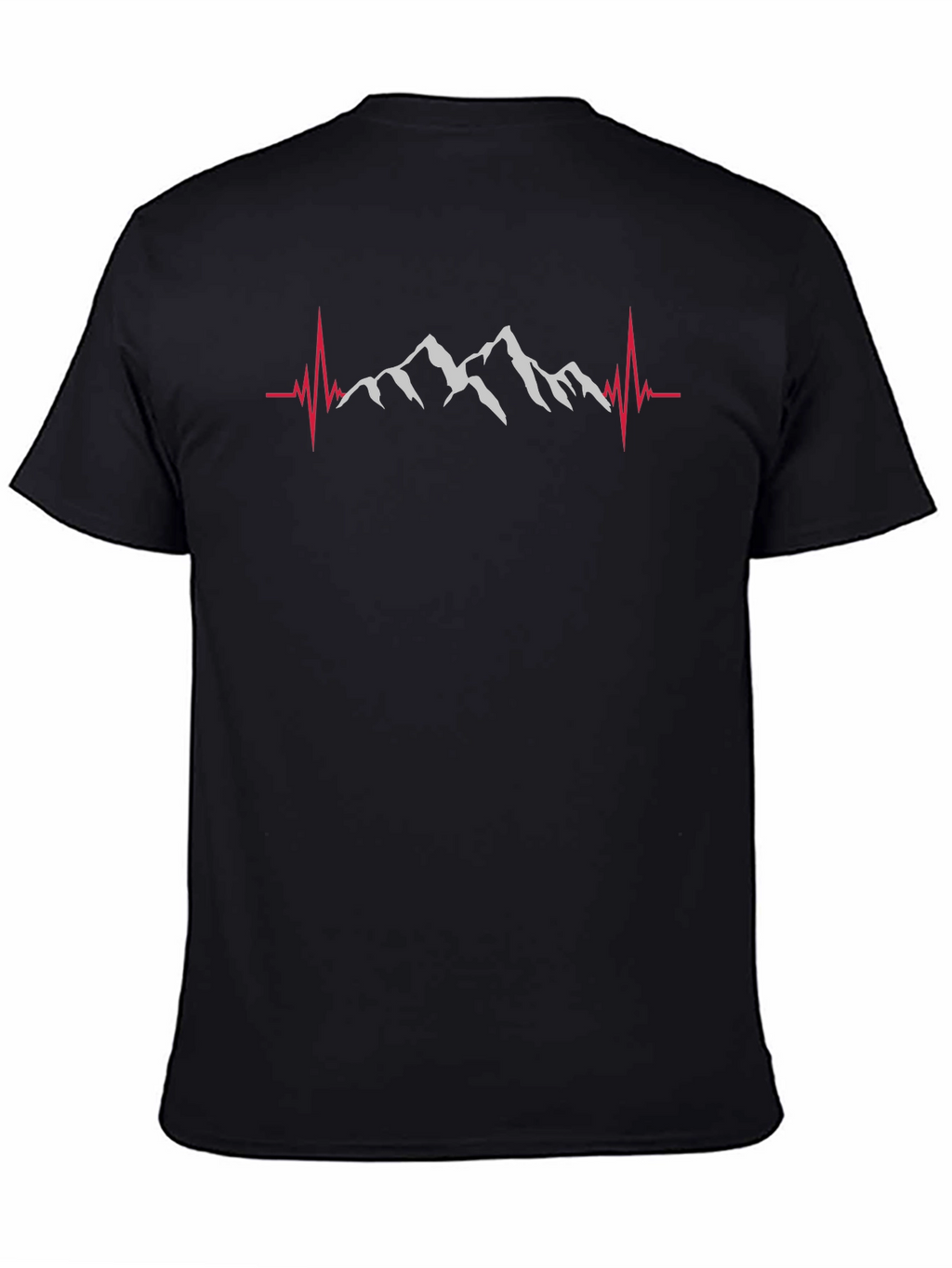 Mountain Heartbeat Graphic Tee - Adventure Awaits
