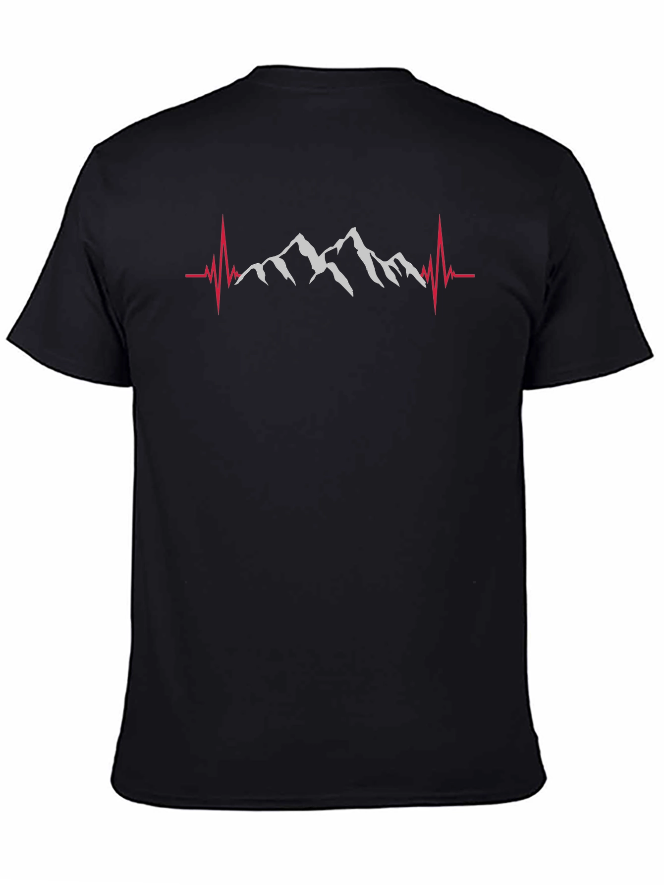 Mountain Heartbeat Graphic Tee - Adventure Awaits