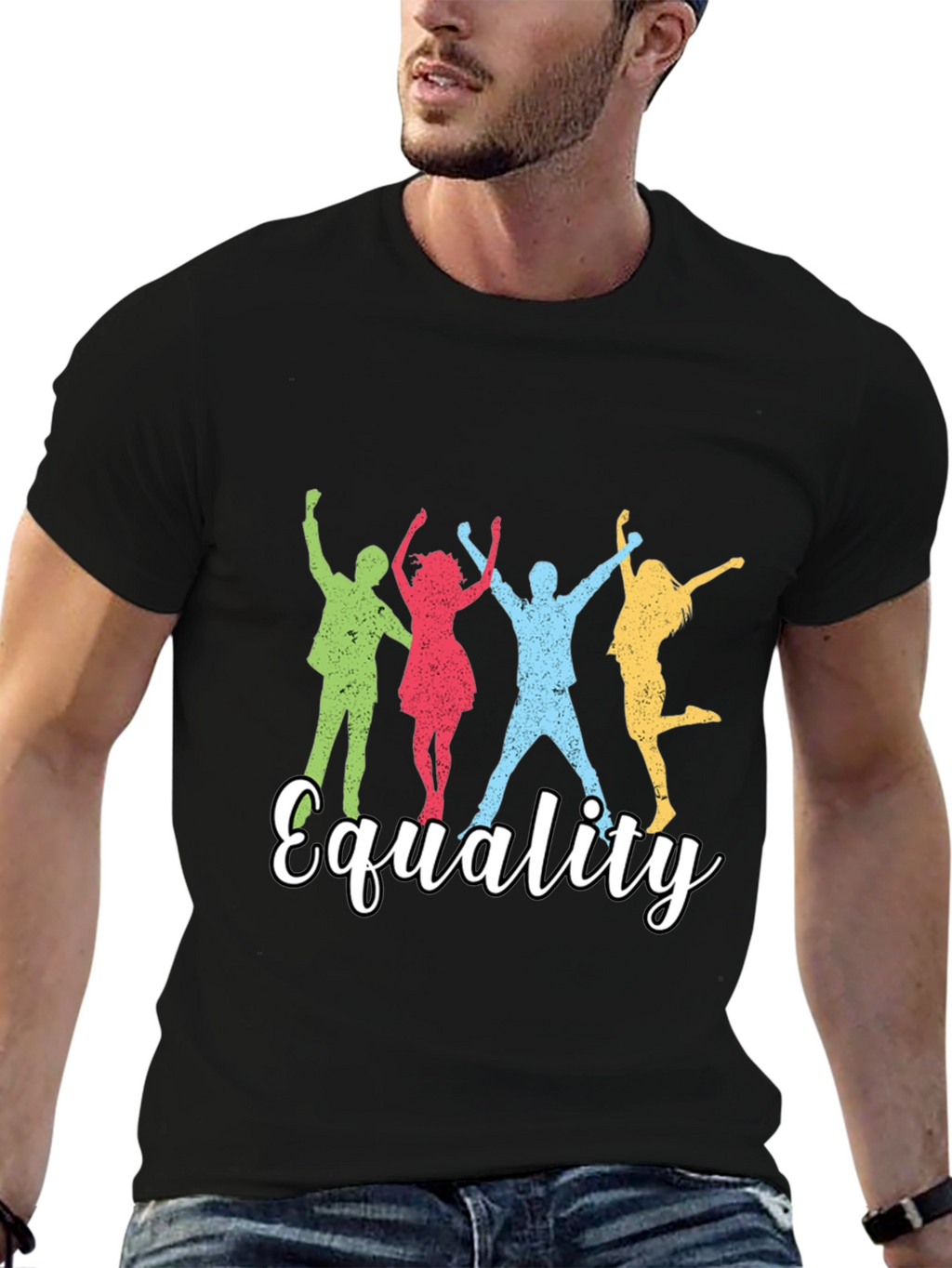 Equality Graphic Tee - Unisex Cotton T-Shirt