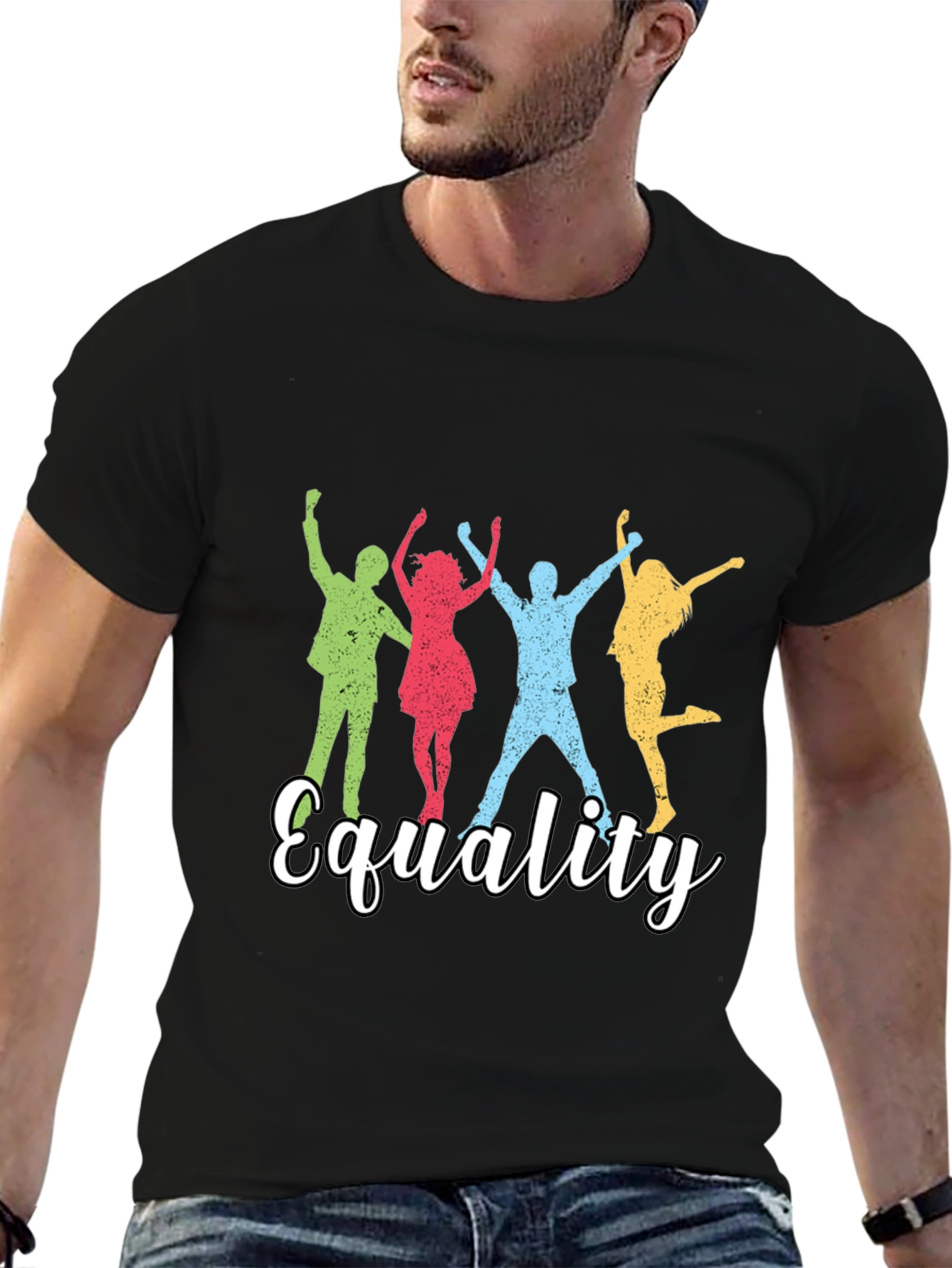 Equality Graphic Tee - Unisex Cotton T-Shirt