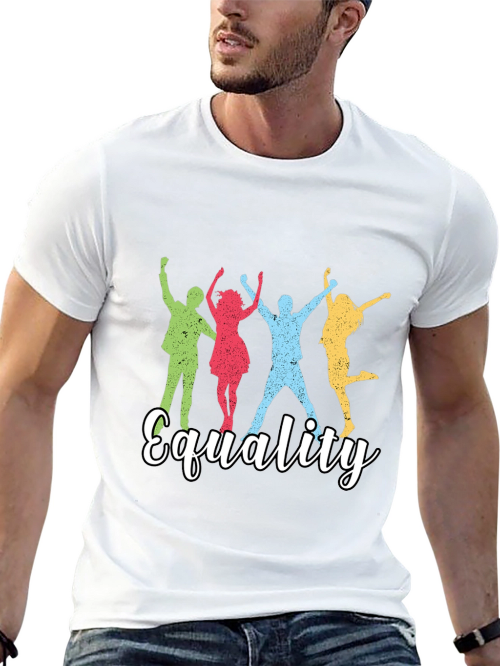 Equality Graphic Tee - Unisex Cotton T-Shirt