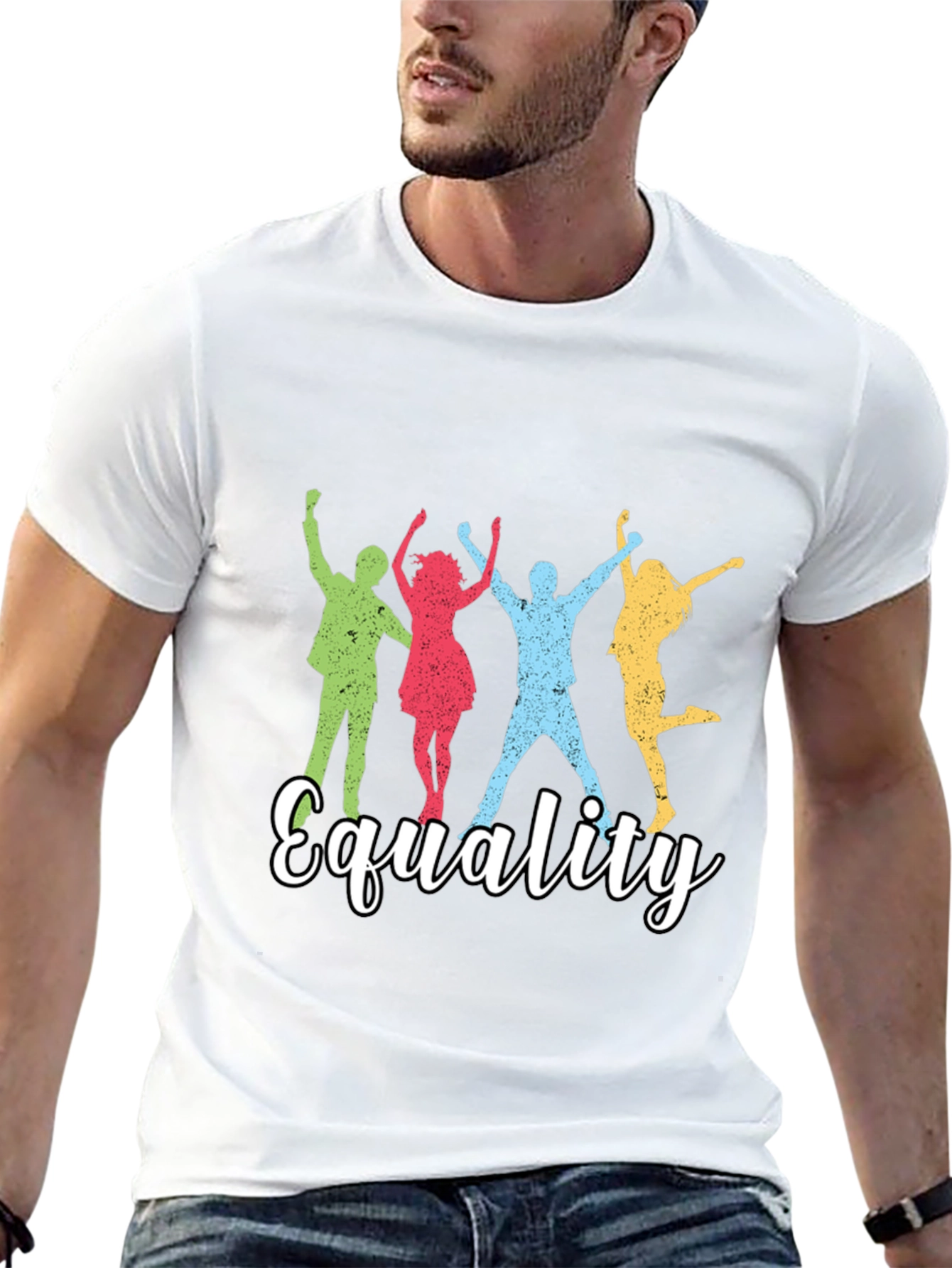 Equality Graphic Tee - Unisex Cotton T-Shirt