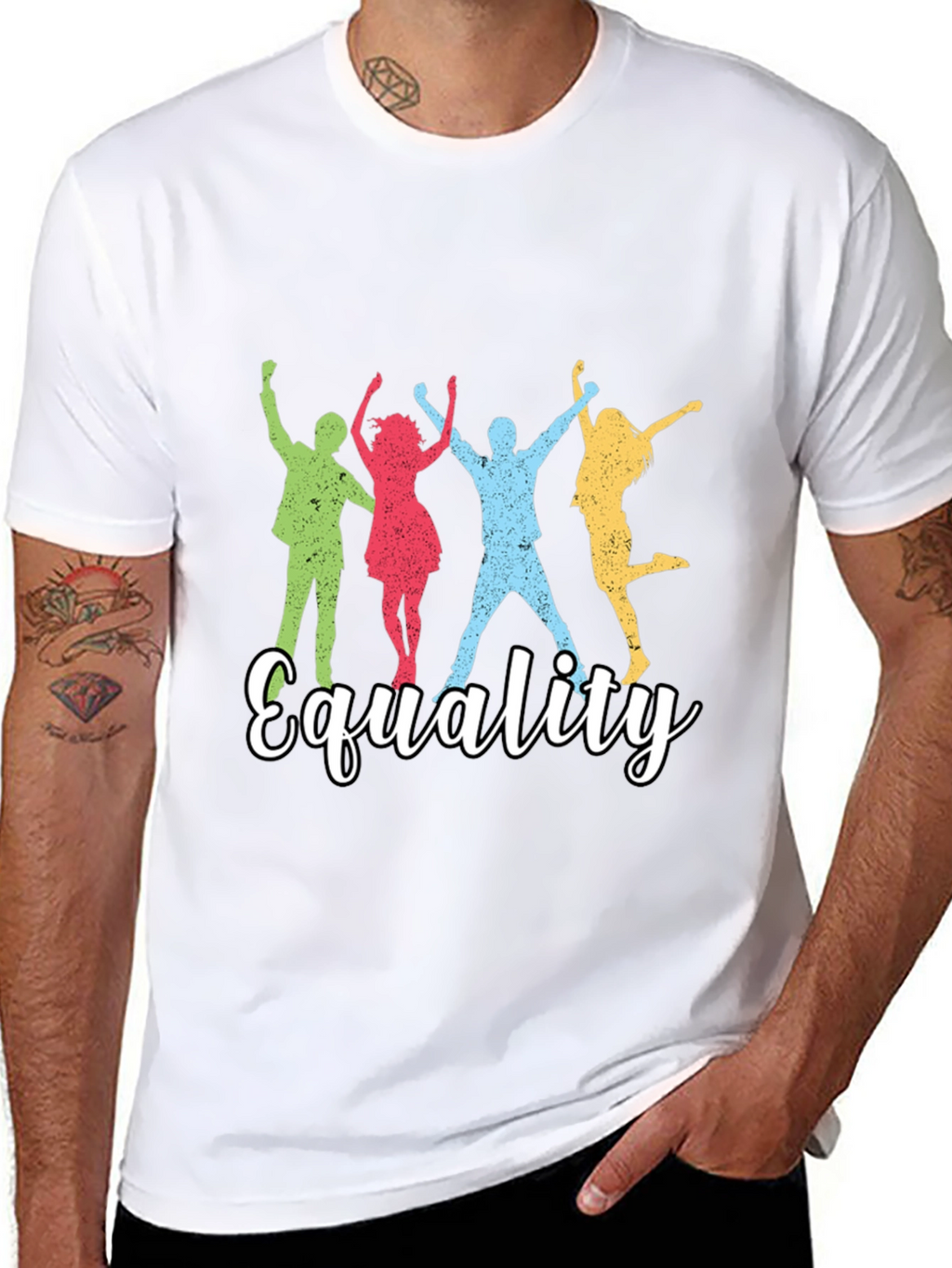 Equality Graphic Tee - Unisex Cotton T-Shirt