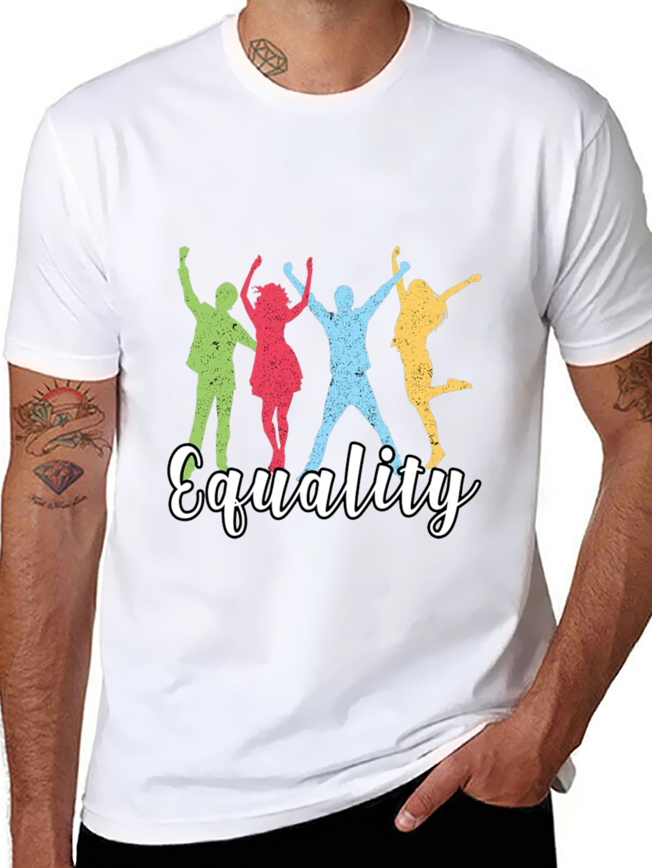 Equality Graphic Tee - Unisex Cotton T-Shirt