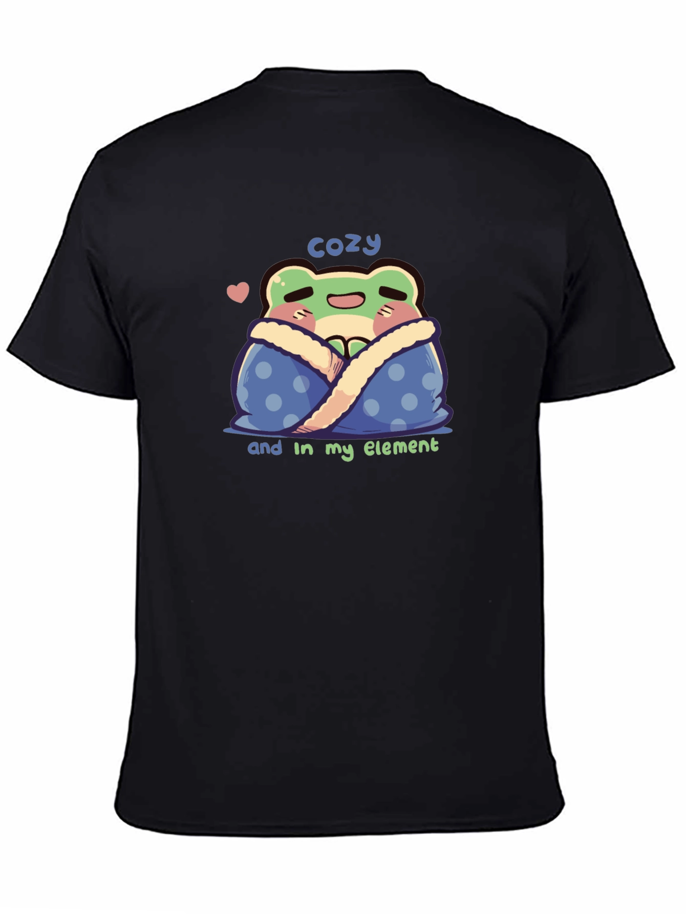 Cozy Frog T-Shirt - Cute Kawaii Style