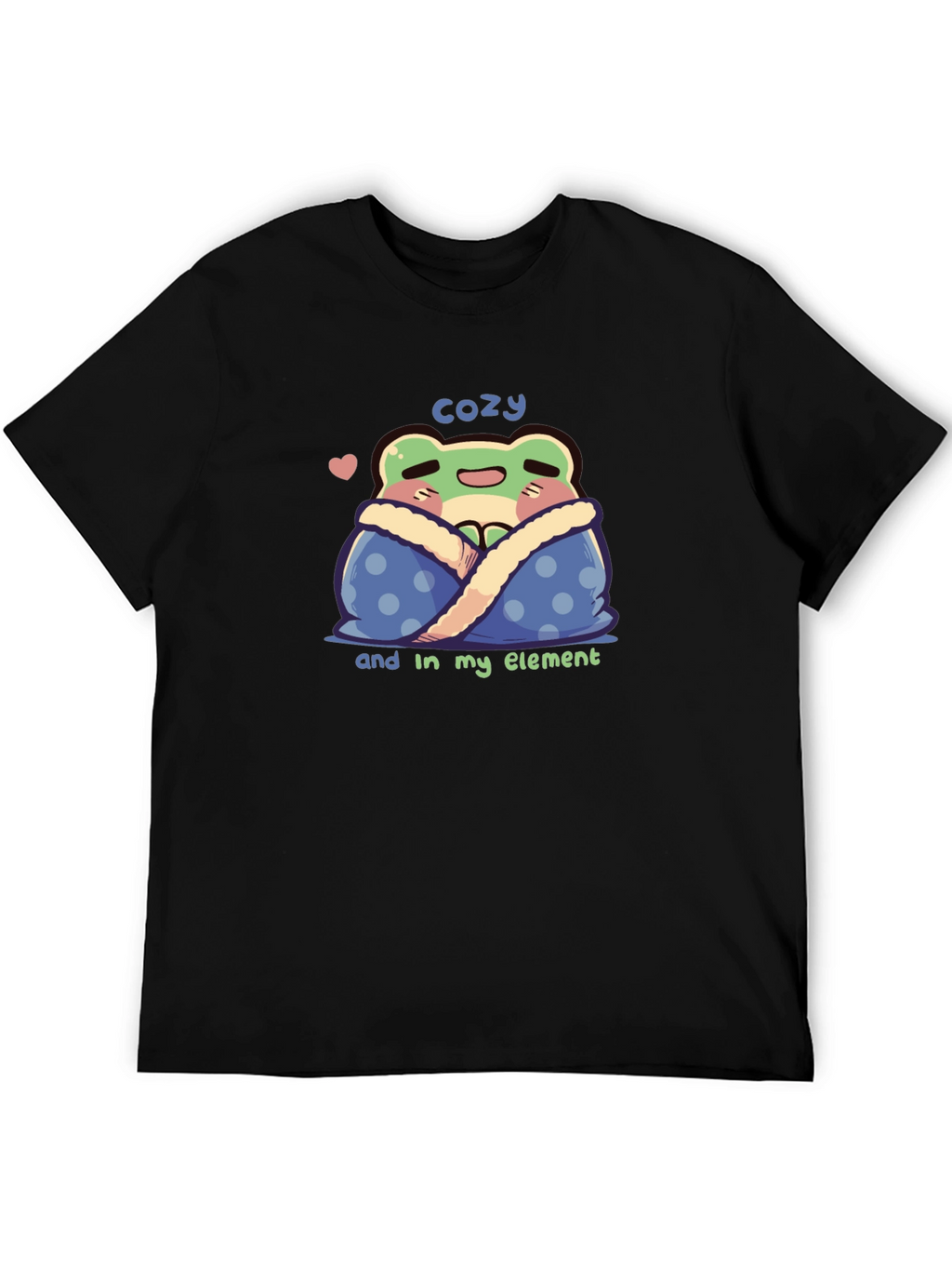 Cozy Frog T-Shirt - Cute Kawaii Style