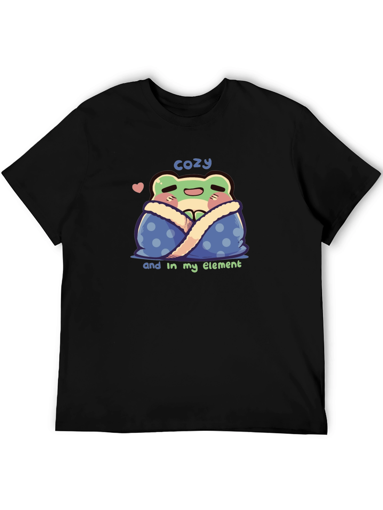 Cozy Frog T-Shirt - Cute Kawaii Style