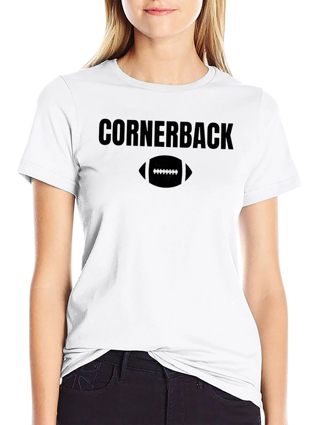 Cornerback Football Graphic Tee