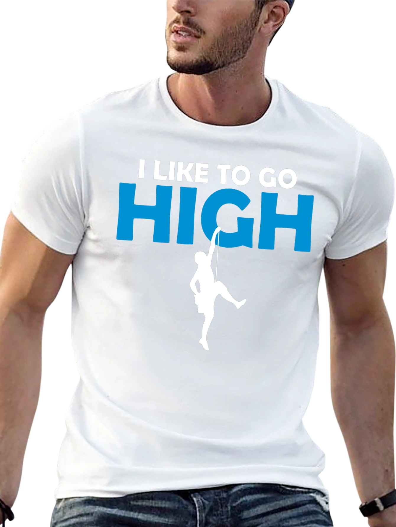 I Like to Go High Climbing T-Shirt