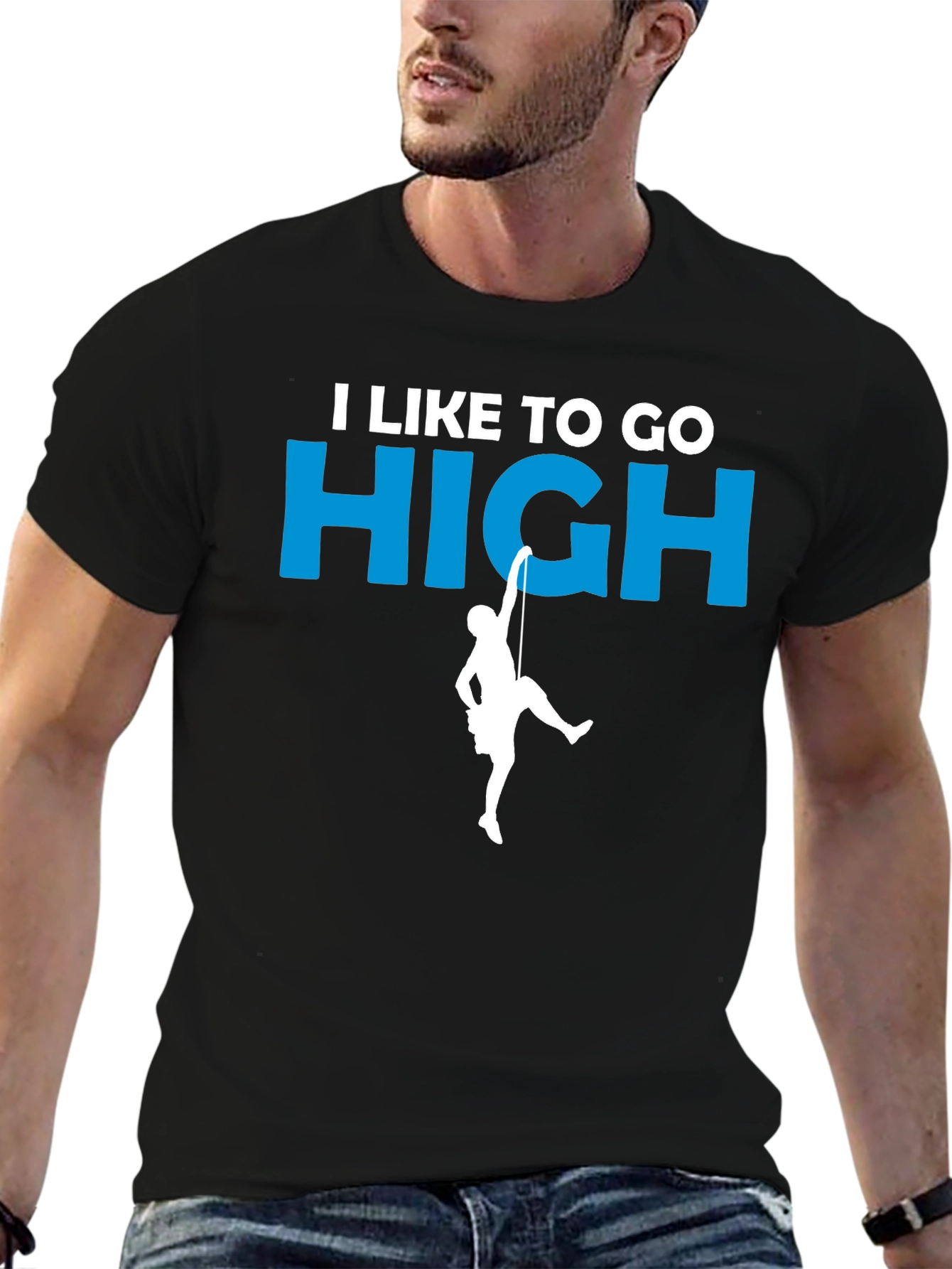 I Like to Go High Climbing T-Shirt