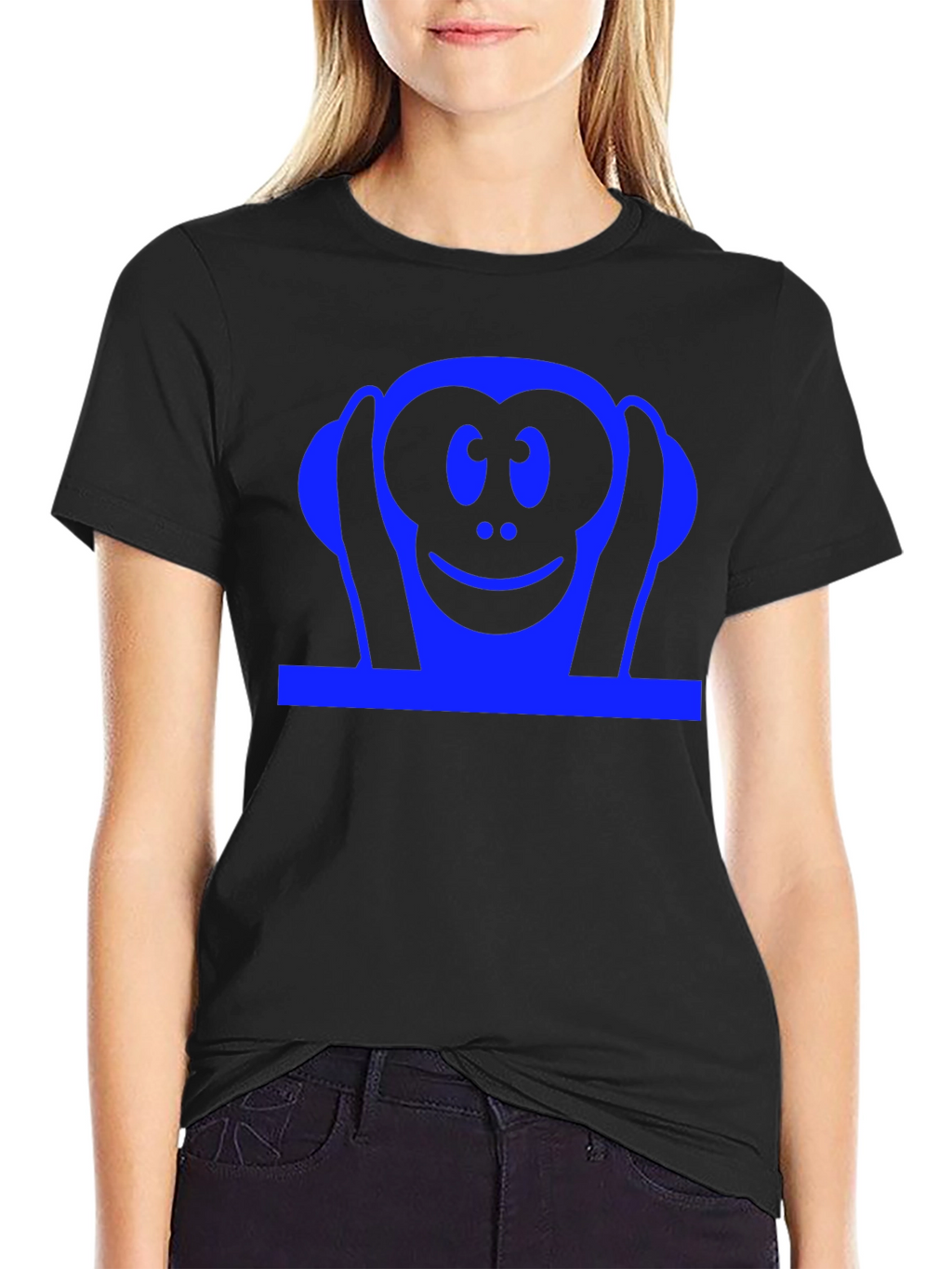 Hear No Evil Monkey Graphic Tee