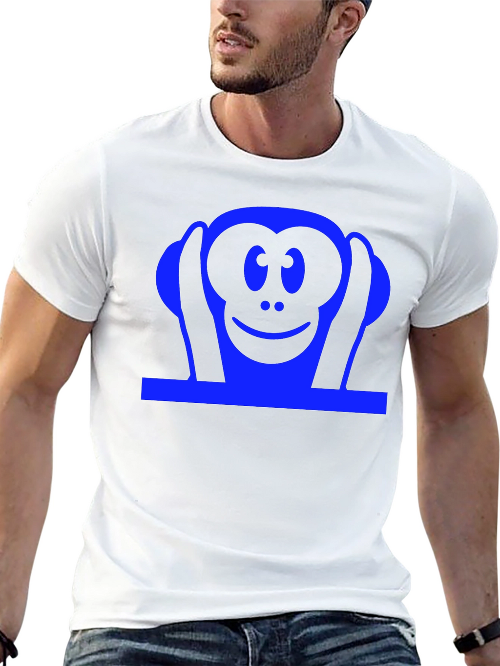 Hear No Evil Monkey Graphic Tee