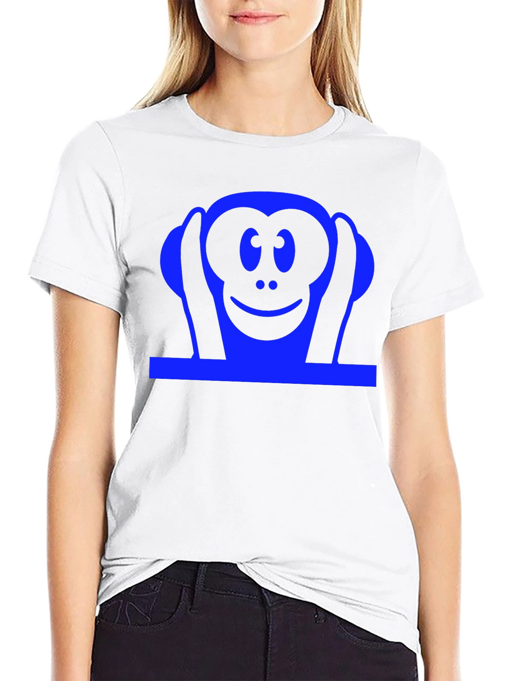 Hear No Evil Monkey Graphic Tee