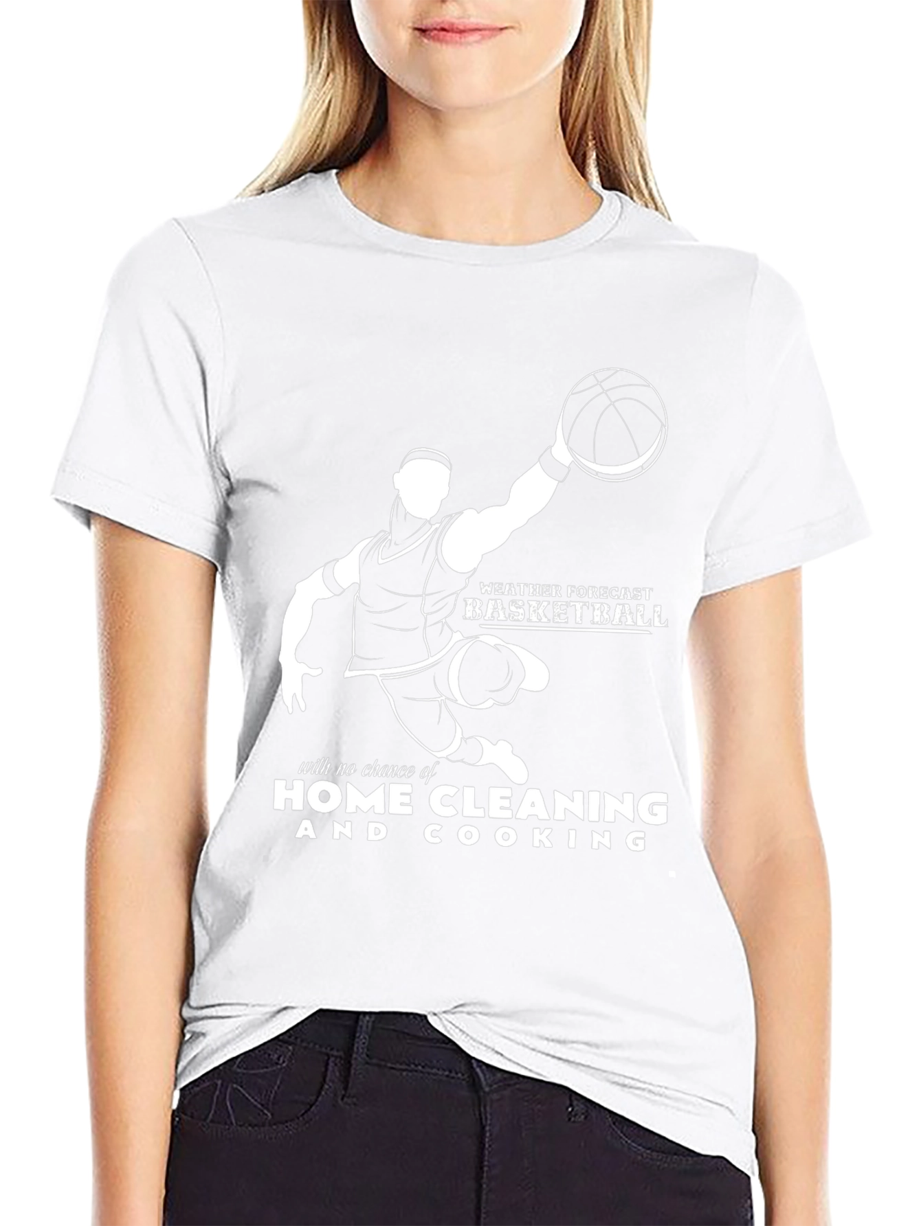 Basketball Weather Forecast Tee