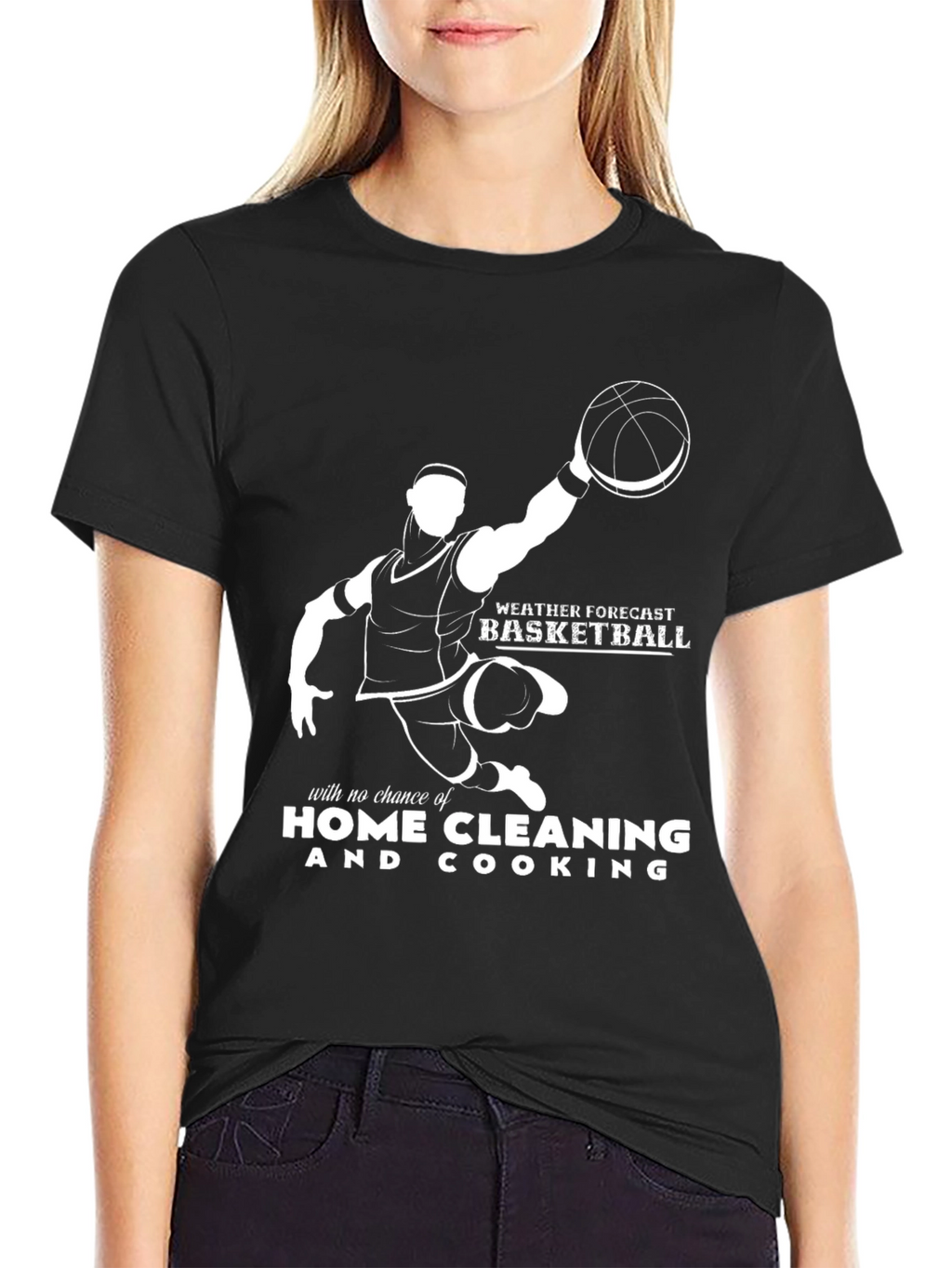 Basketball Weather Forecast Tee