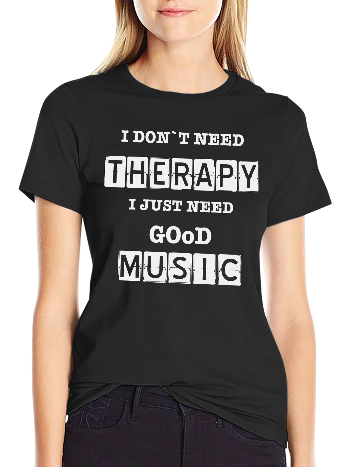 Music Therapy T-Shirt - Good Music is All You Need