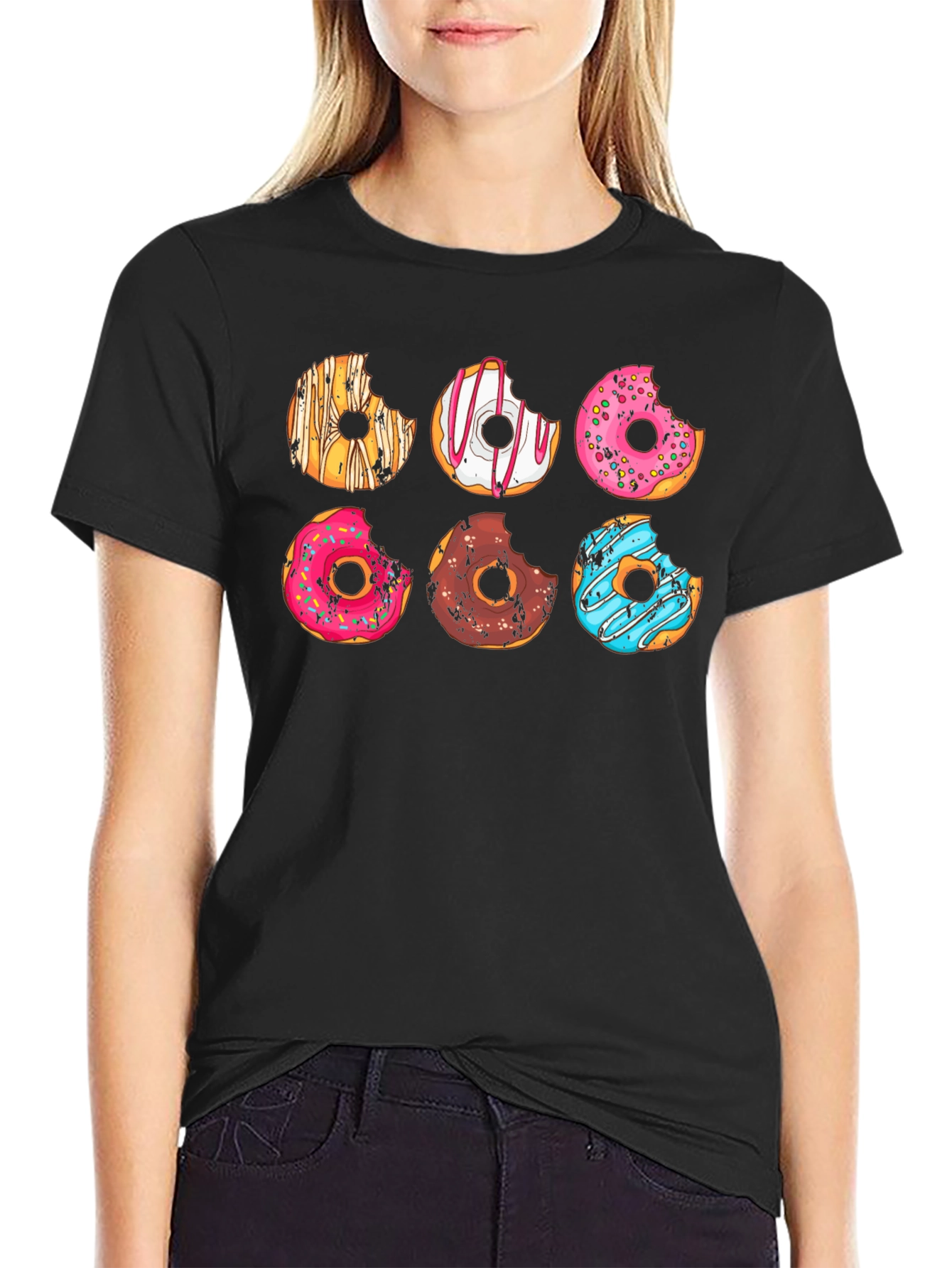 Donut Lovers Tee: Bite into Style!