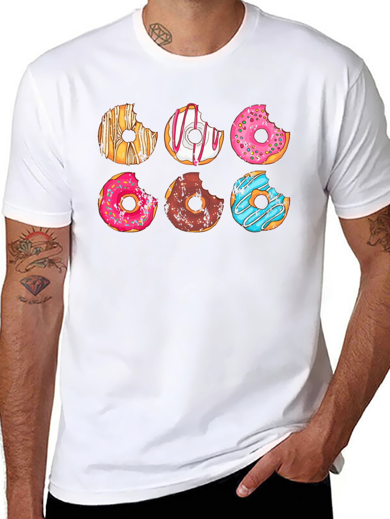 Donut Lovers Tee: Bite into Style!