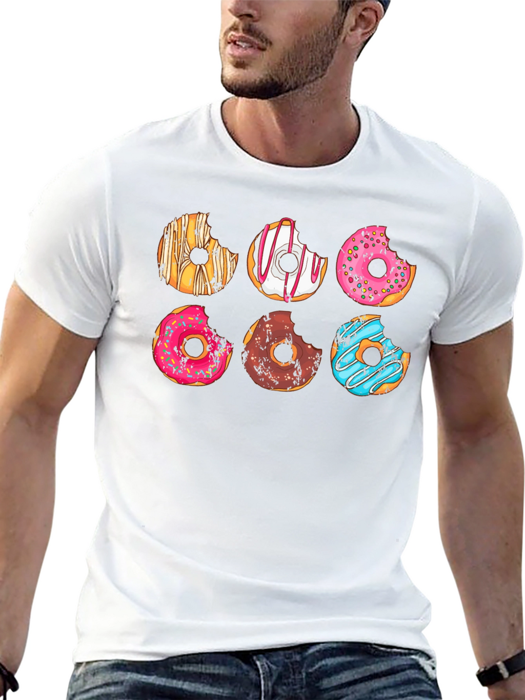 Donut Lovers Tee: Bite into Style!
