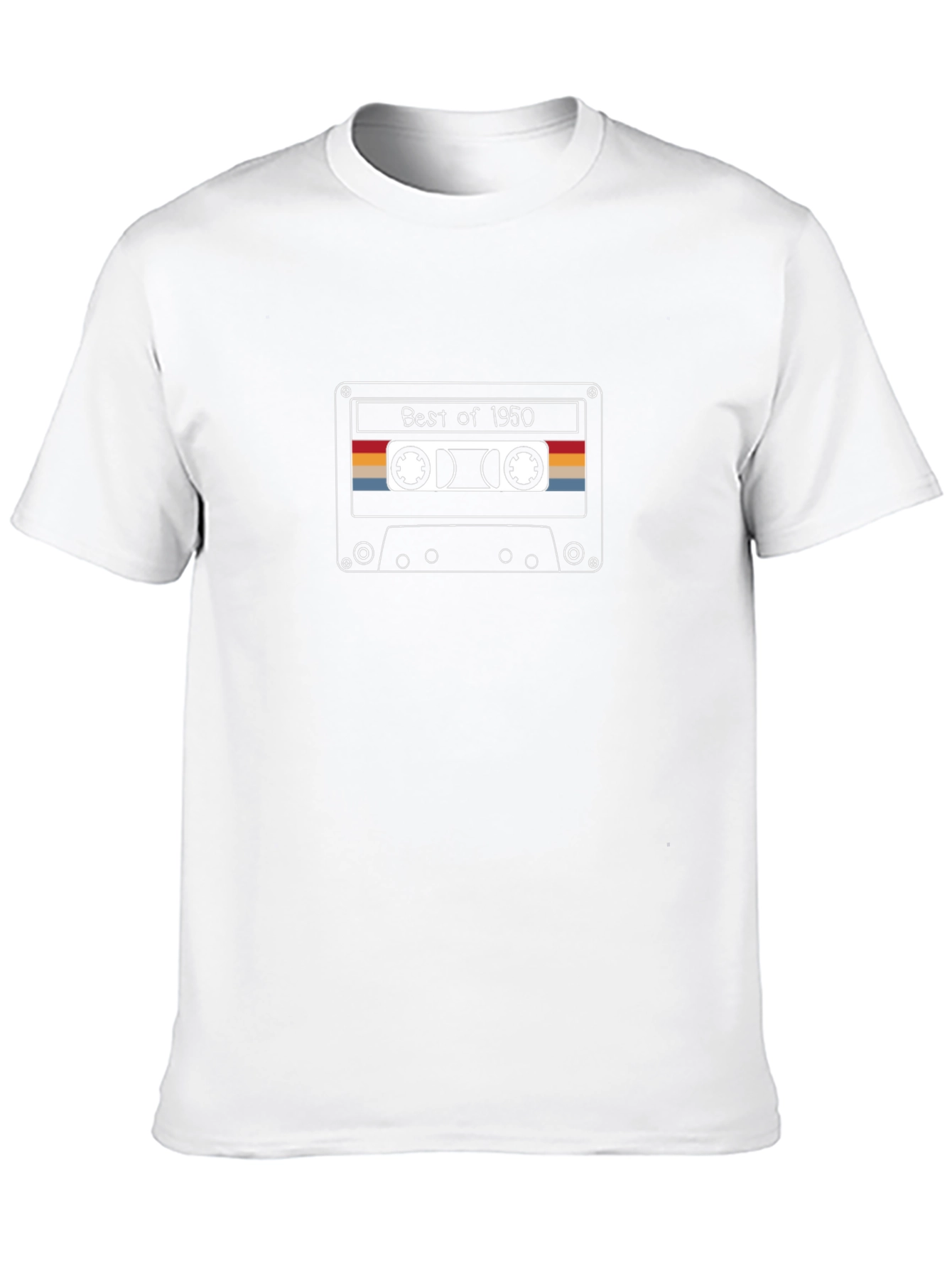 Retro Best of 1950 Cassette T-Shirt