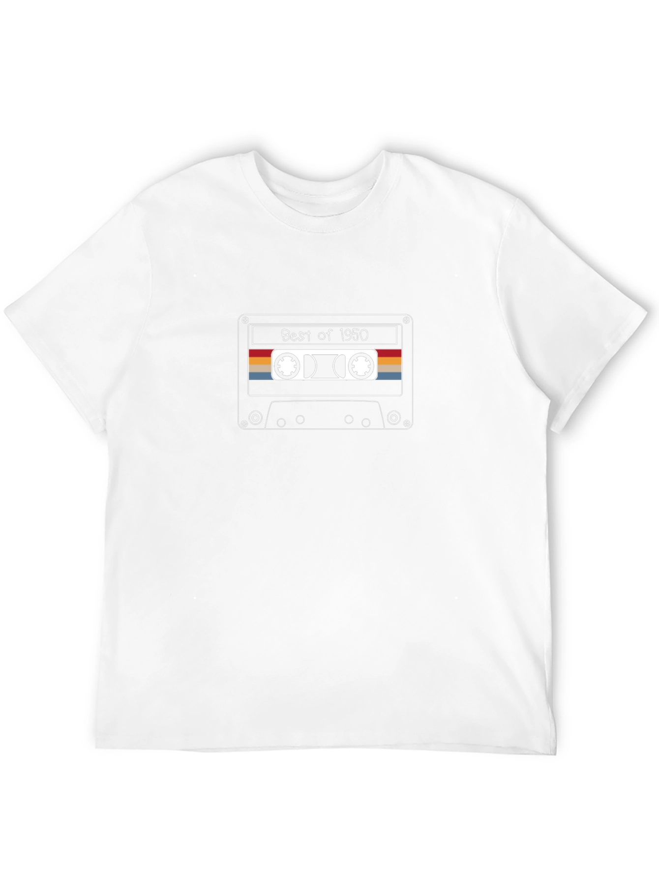 Retro Best of 1950 Cassette T-Shirt