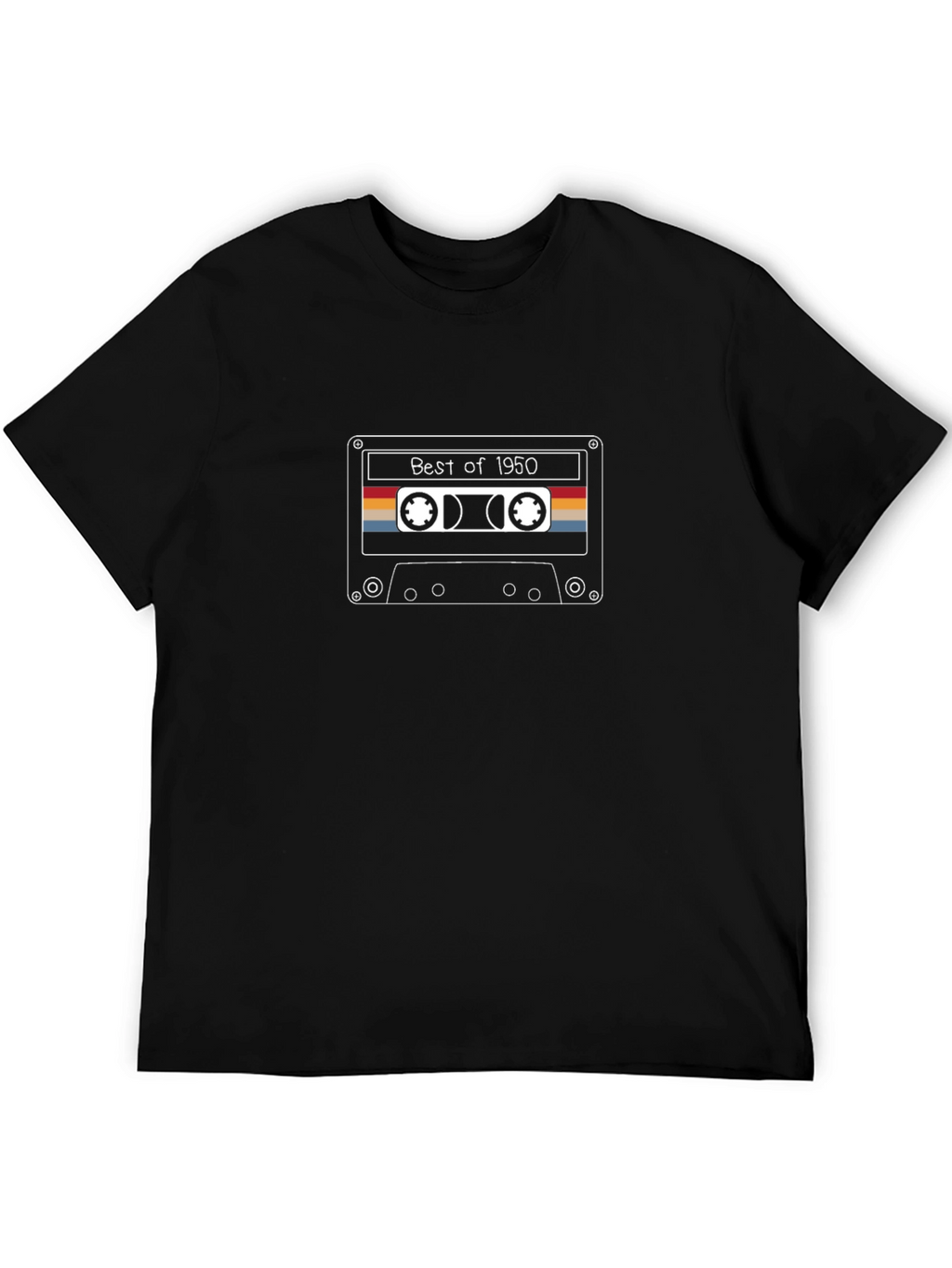 Retro Best of 1950 Cassette T-Shirt