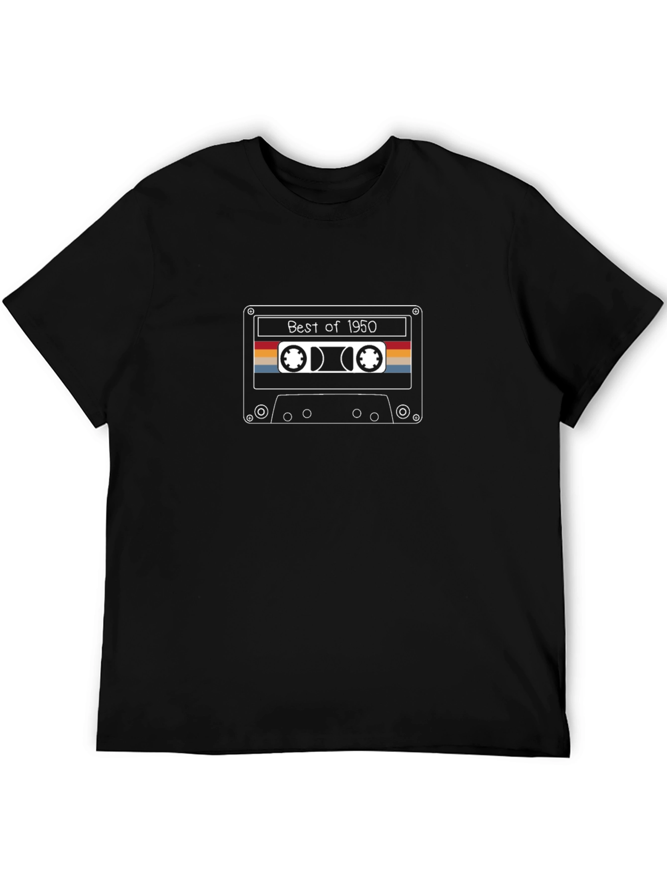Retro Best of 1950 Cassette T-Shirt
