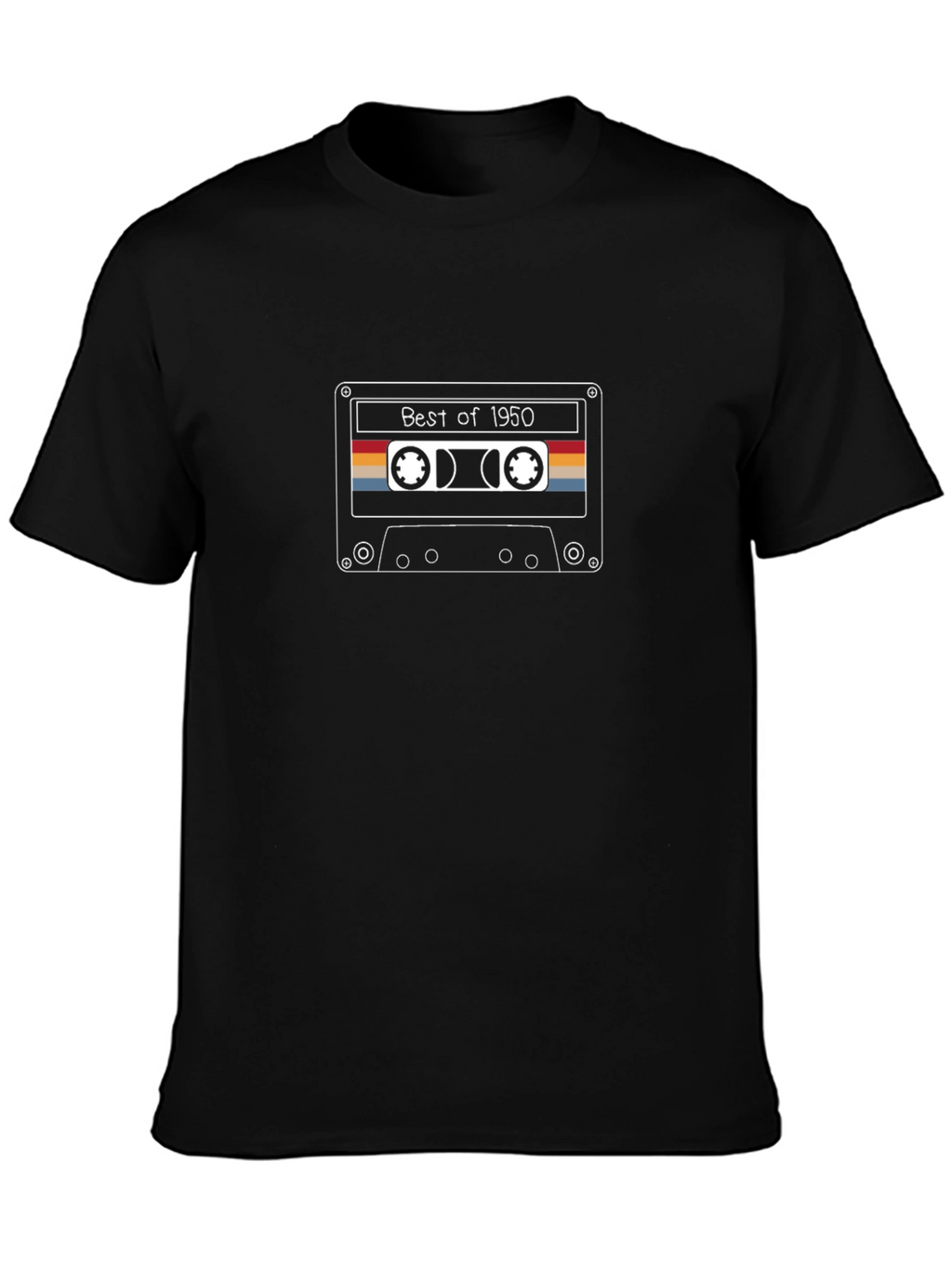 Retro Best of 1950 Cassette T-Shirt