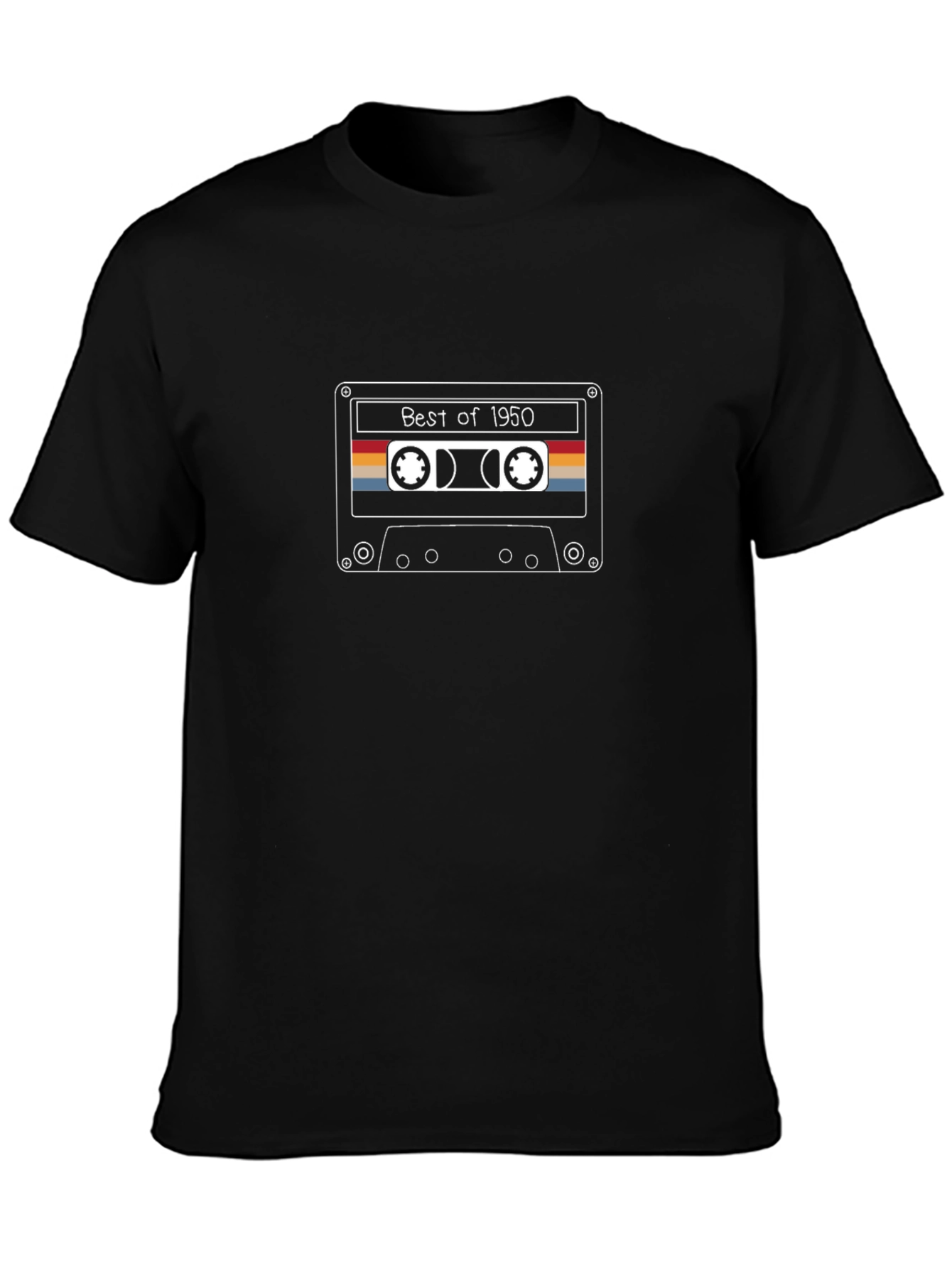Retro Best of 1950 Cassette T-Shirt