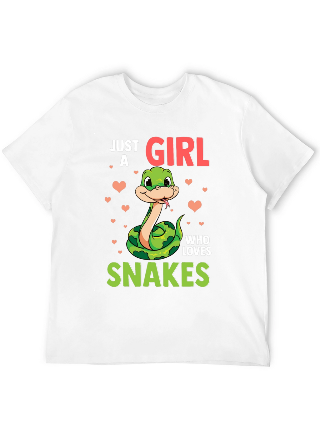 Just a Girl Who Loves Snakes T-Shirt