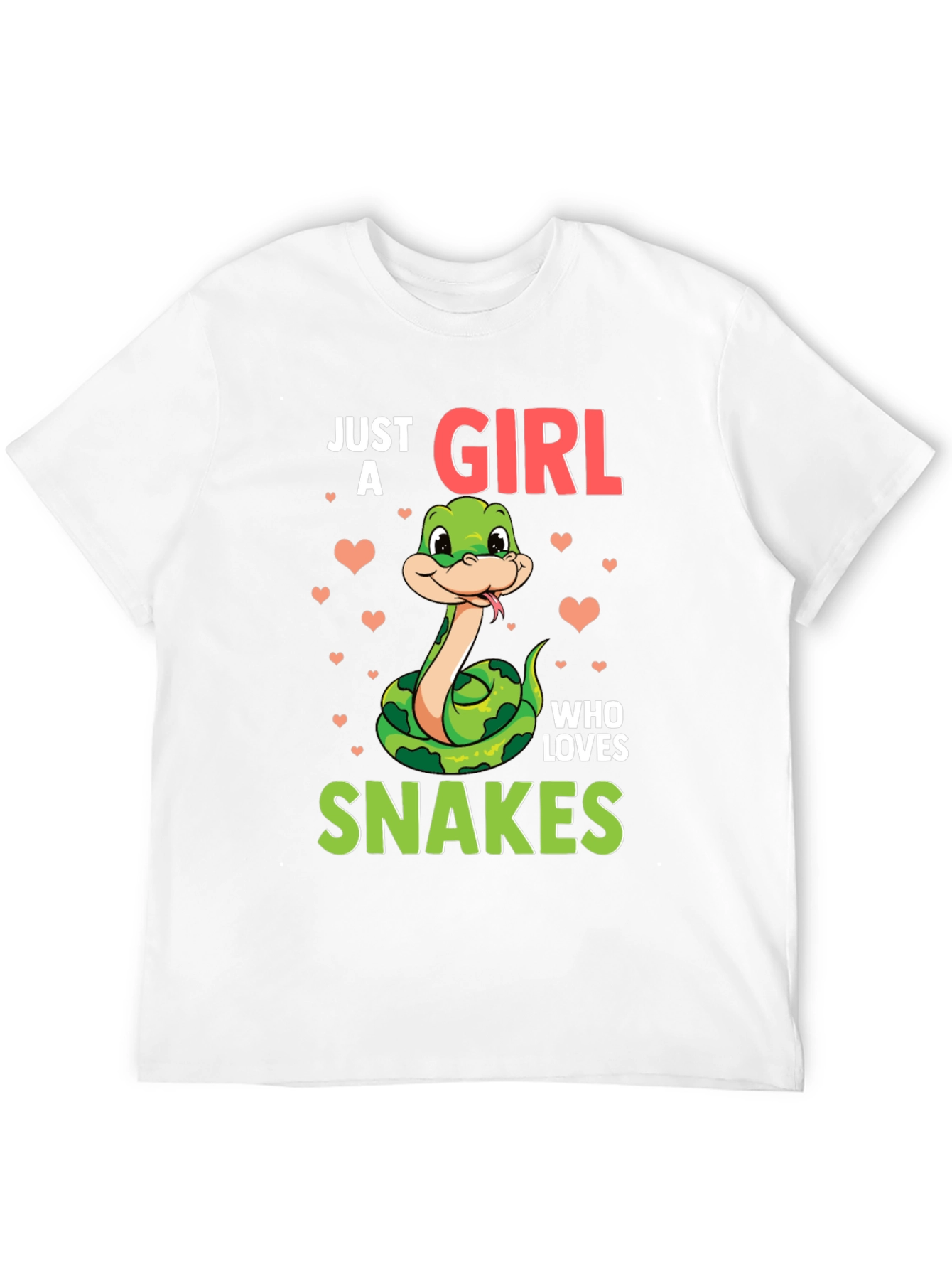 Just a Girl Who Loves Snakes T-Shirt