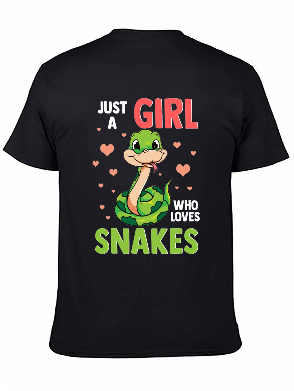 Just a Girl Who Loves Snakes T-Shirt