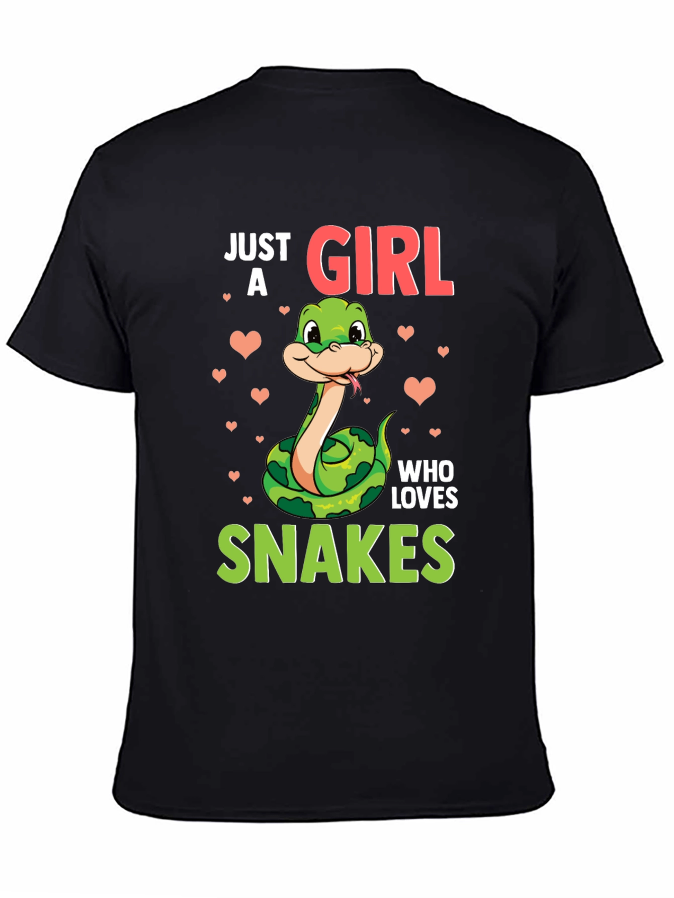 Just a Girl Who Loves Snakes T-Shirt